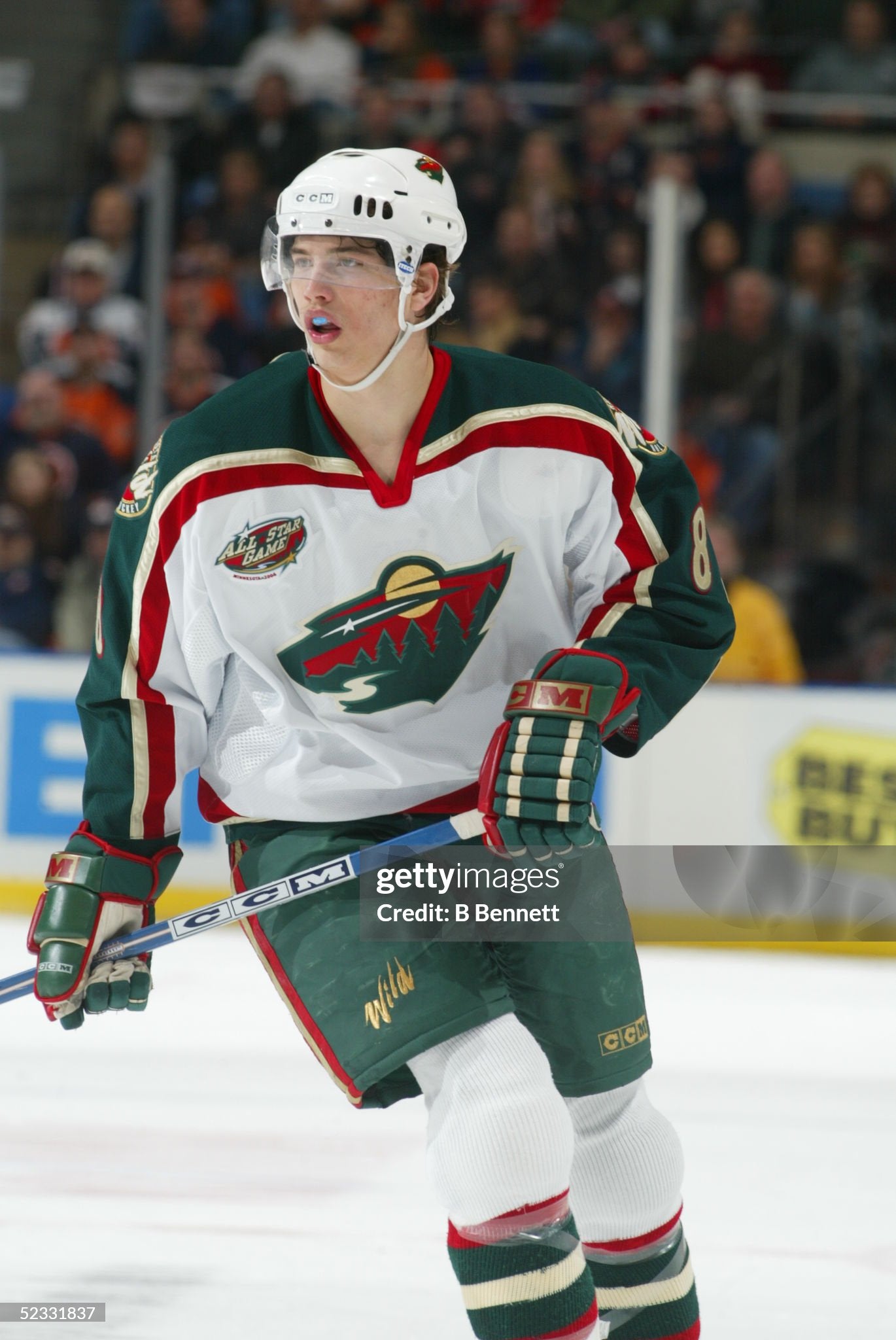 Minnesota Wild Brent Burns 2003-2004 NHL Hockey Jersey (56/XXXL)