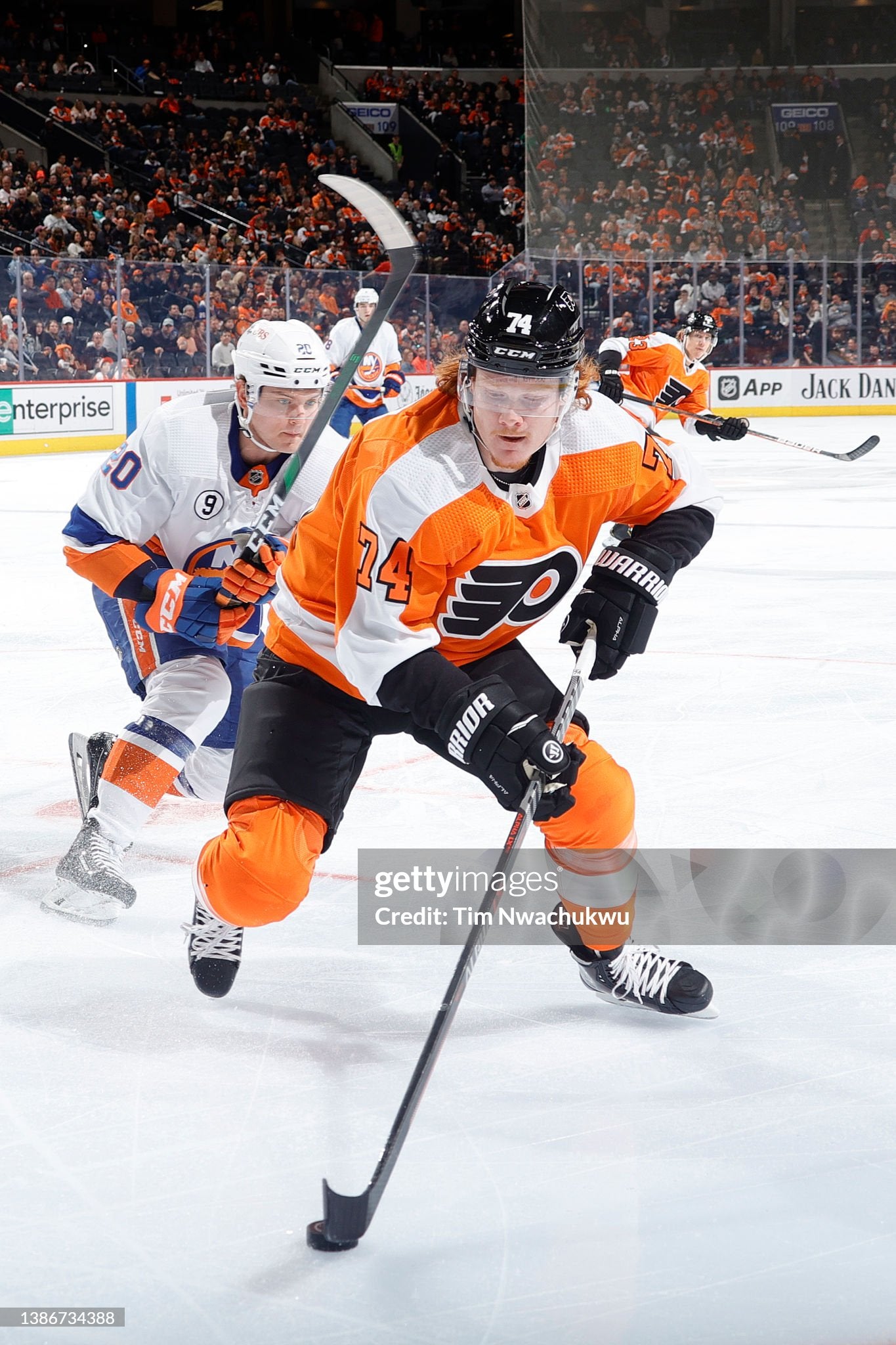 Philadelphia Flyers Owen Tippett 2022-2023 NHL Hockey Jersey (52/Large)