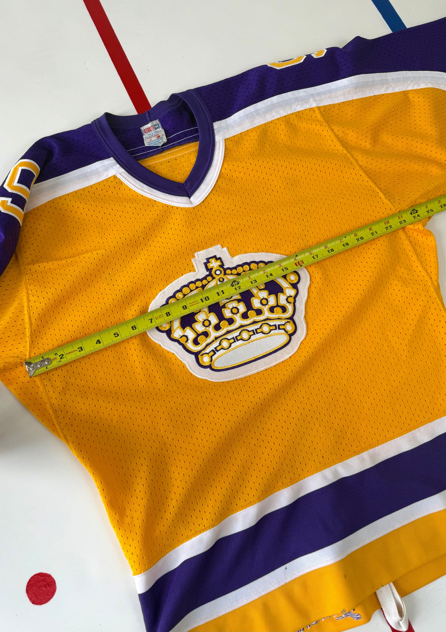 Los Angeles Kings Bernie Nicholls 1982-1983 NHL Hockey Jersey (46/Large)