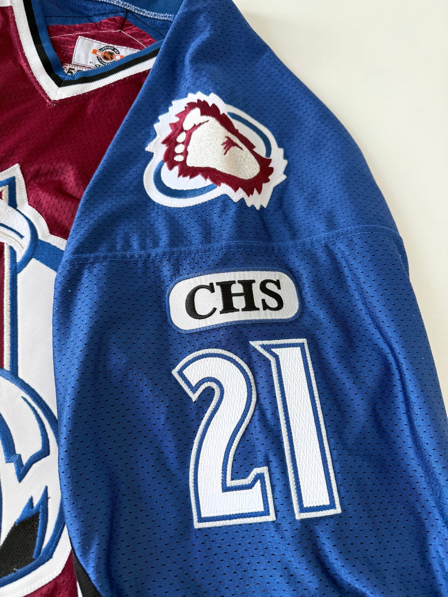 Colorado Avalanche Peter Forsberg 1998-1999 Team Issued Authentic NHL Hockey Jersey (56/XXL)