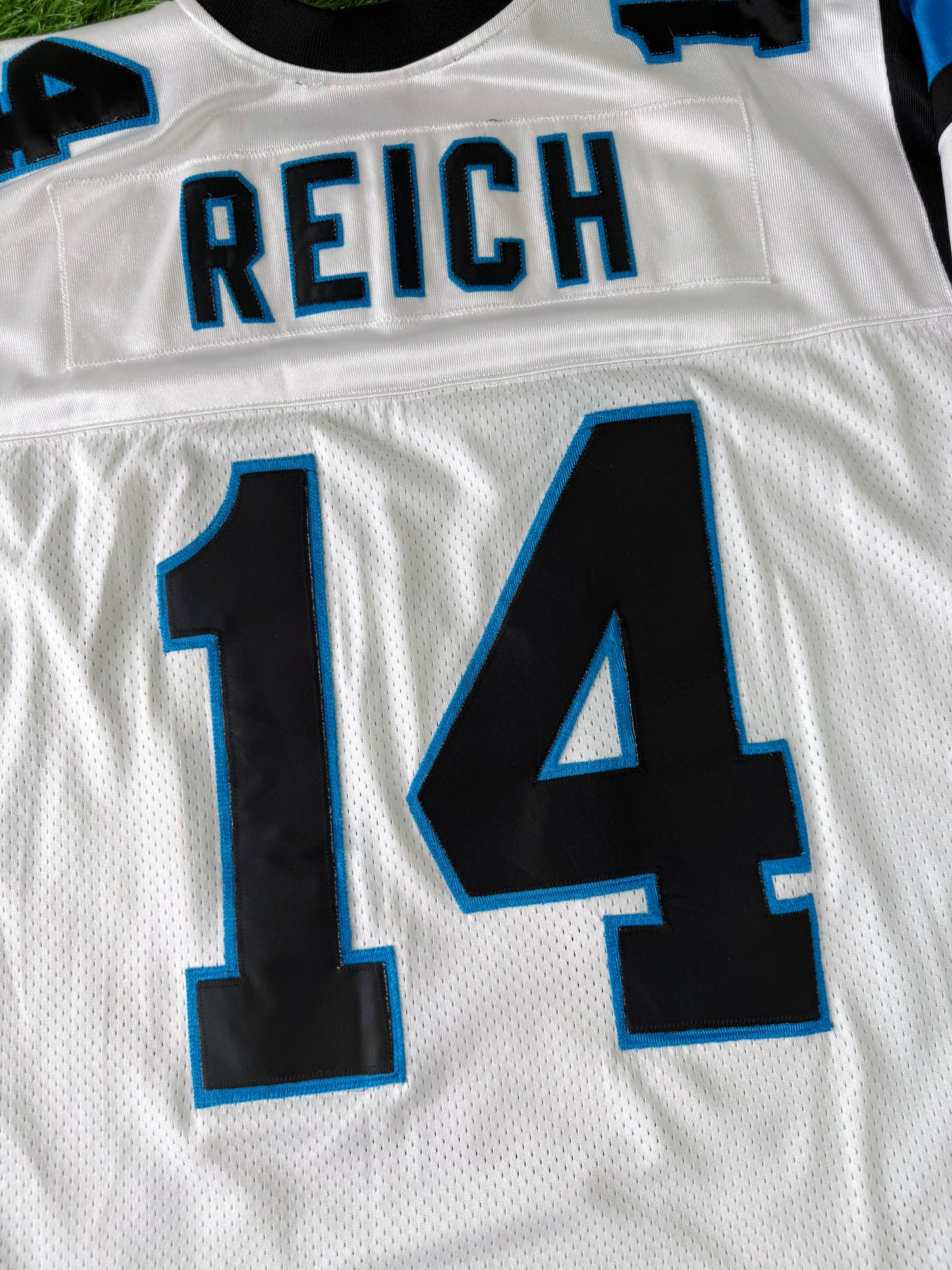 Carolina Panthers Frank Reich 1995 Preseason NFL Football Jersey (XL)