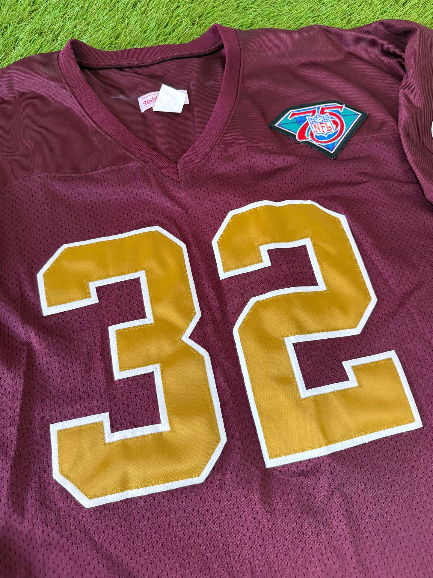 Washington Redskins Ricky Ervins 1994 Throwback NFL Football Jersey (60/XXXL)