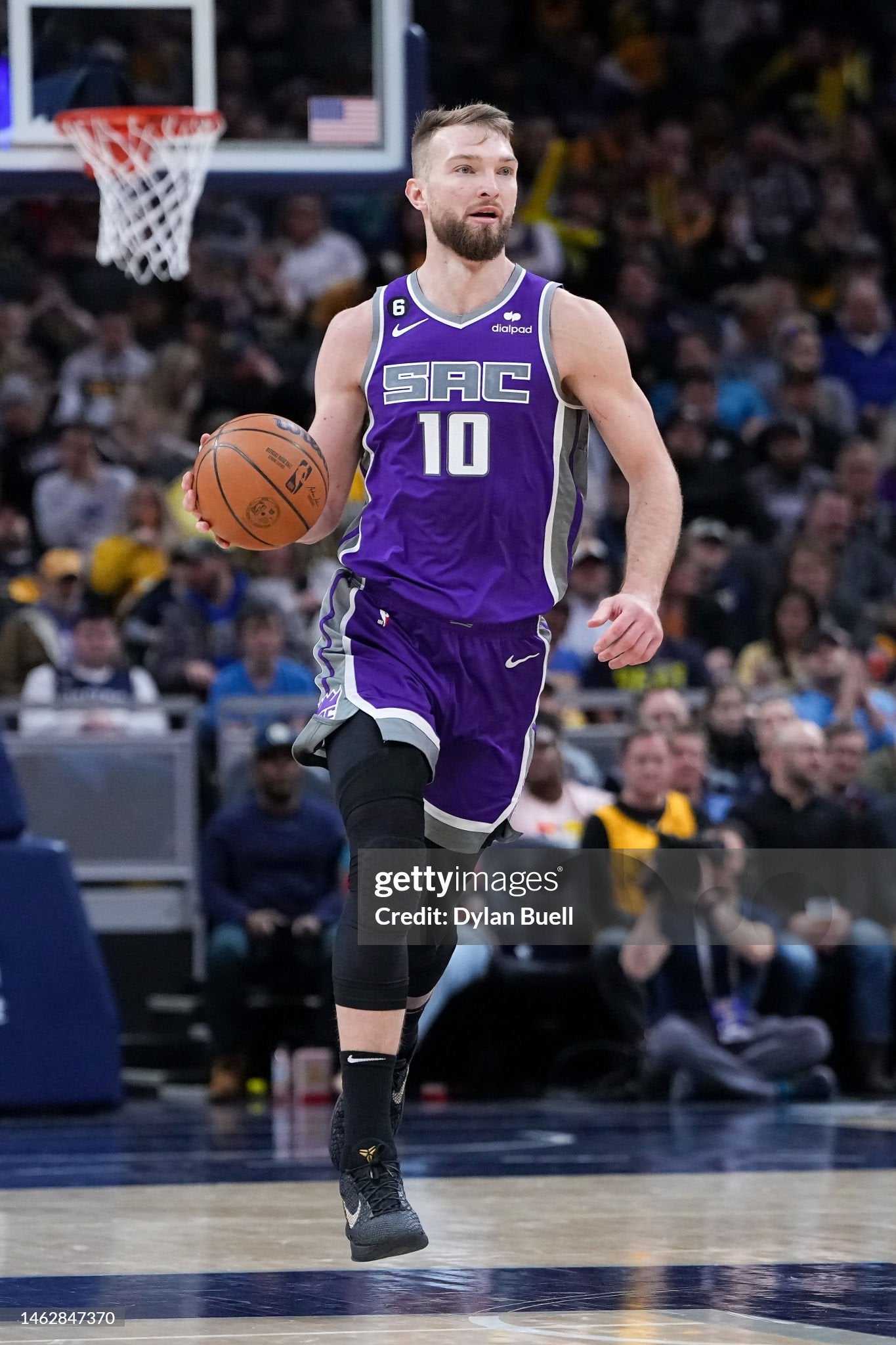 Sacramento Kings Domantas Sabonis 2022-2023 NBA Basketball Jersey (46/Large)
