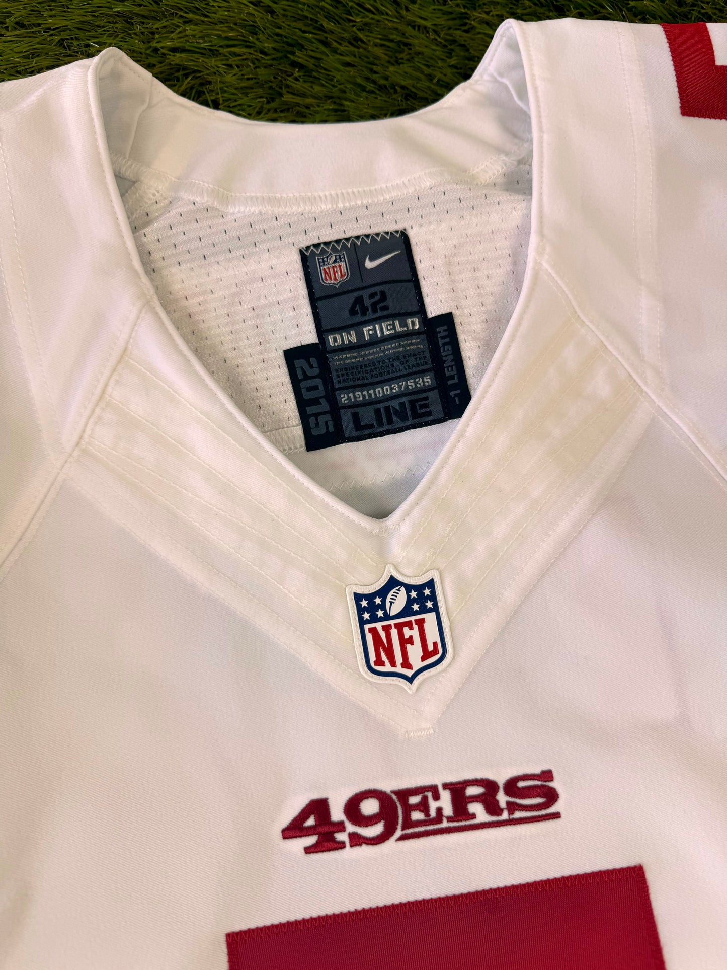 San Francisco 49ers 2015 Colin Kaepernick NFL Football Jersey (42/Medium)