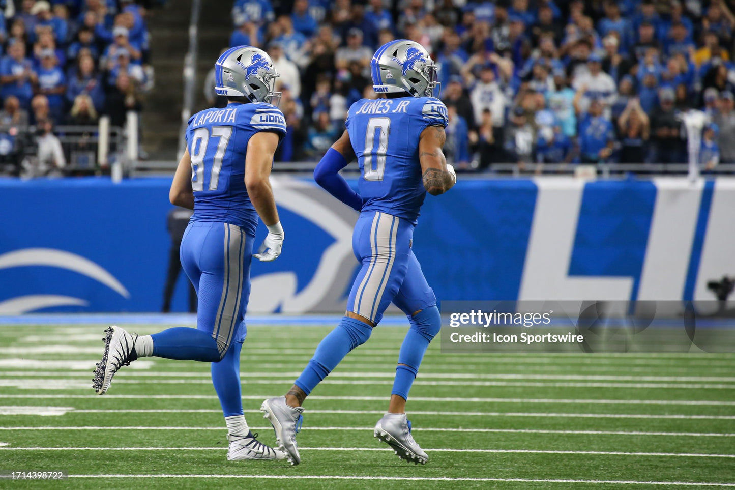 Detroit Lions Marvin Jones Jr. Game Issued 2023 NFL Football Jersey (38/Small)