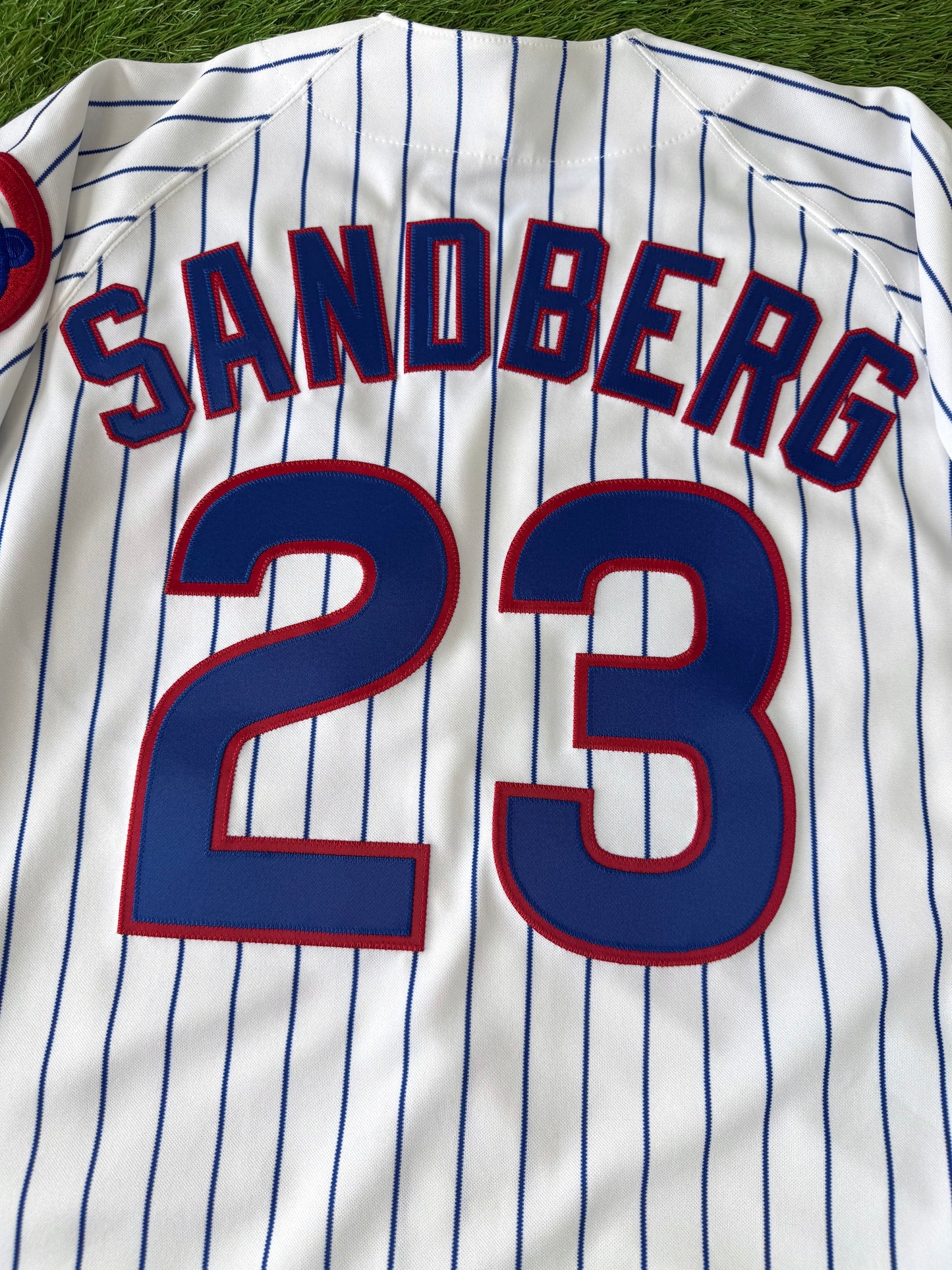 Chicago Cubs Ryne Sandberg 1993 MLB Baseball Jersey (40/Medium)