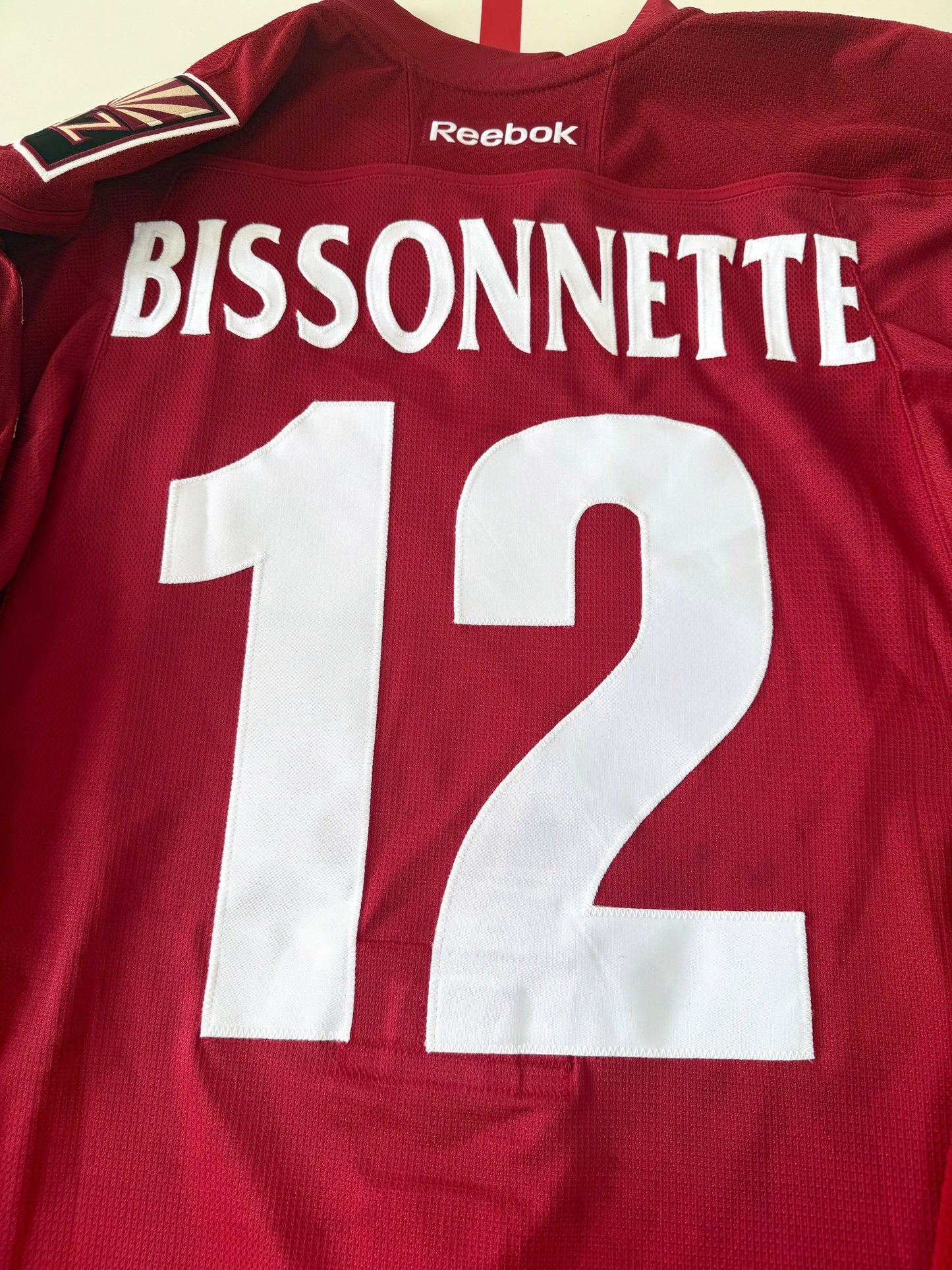 Phoenix Coyotes Paul Bissonnette 2013-2014 NHL Hockey Jersey (54/XL)