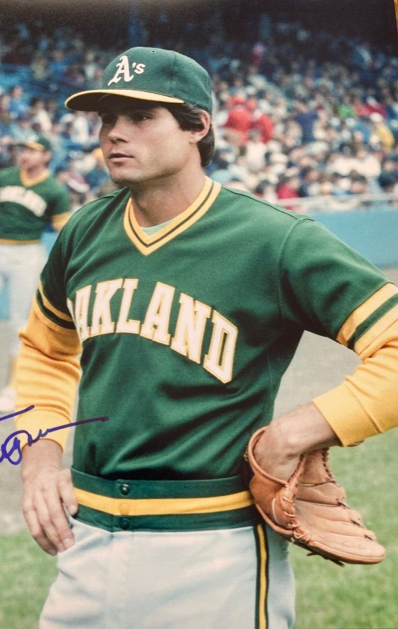 Oakland Athletics Mark Wagner 1984 Game Worn MLB Baseball Jersey (42/Large)