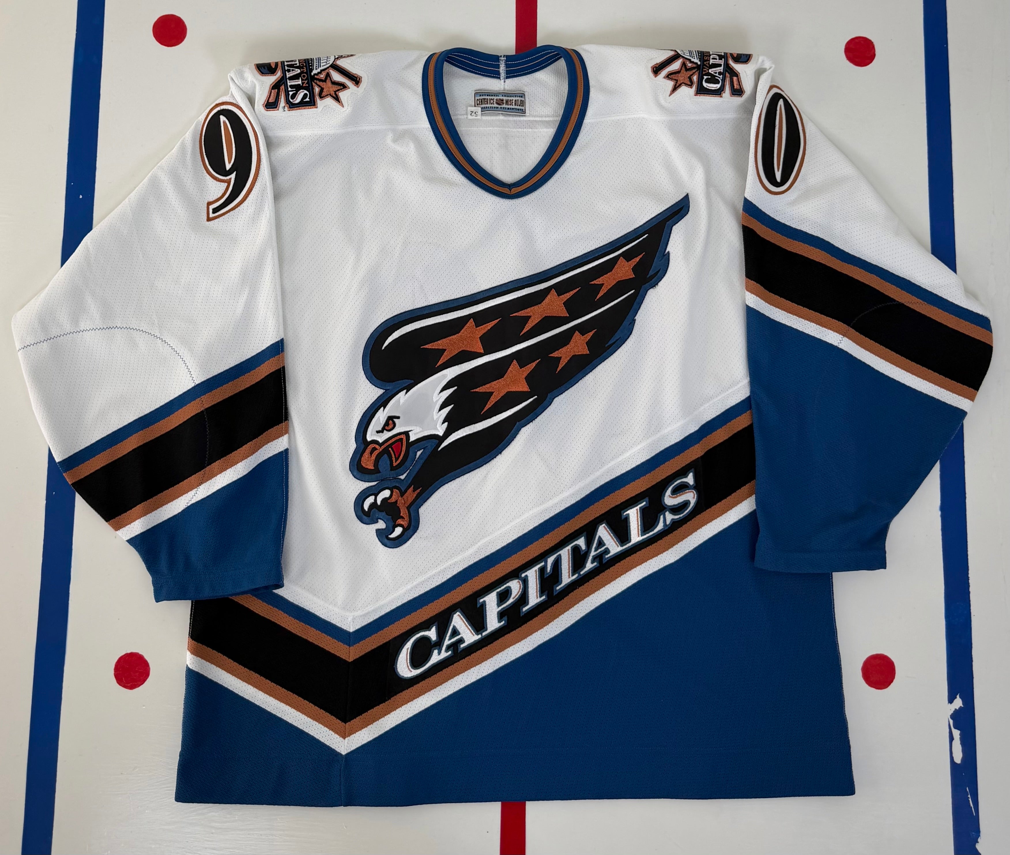 Washington Capitals Joé Juneau 1995-1997 NHL Hockey Jersey (52/XL