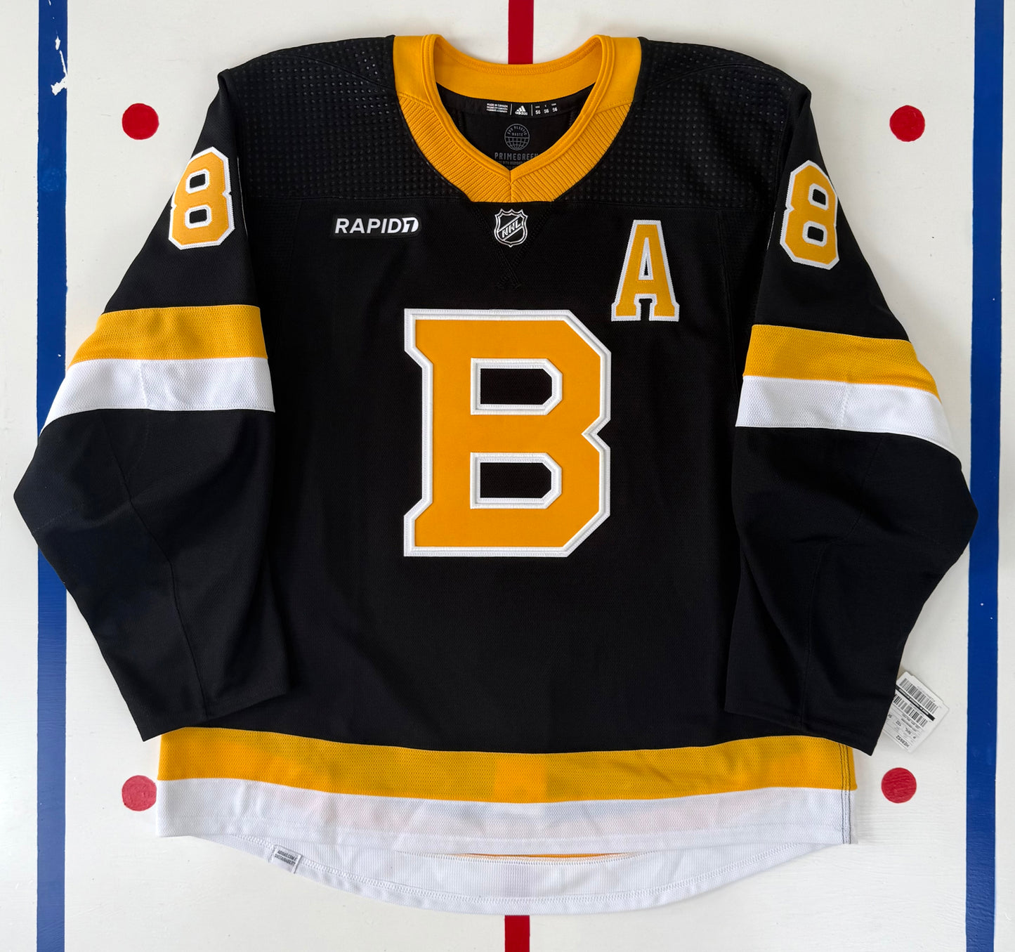 Boston Bruins David Pastrnak 2022-2023 Alternate NHL Hockey Jersey (56/XXL)