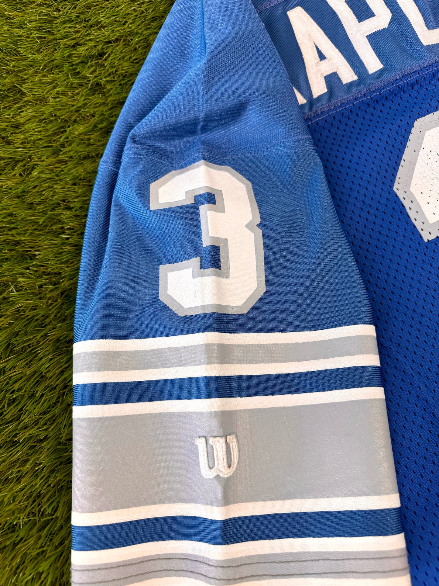 Detroit Lions 1994 Game Issued Kaplan NFL Football Jersey (44/Large)