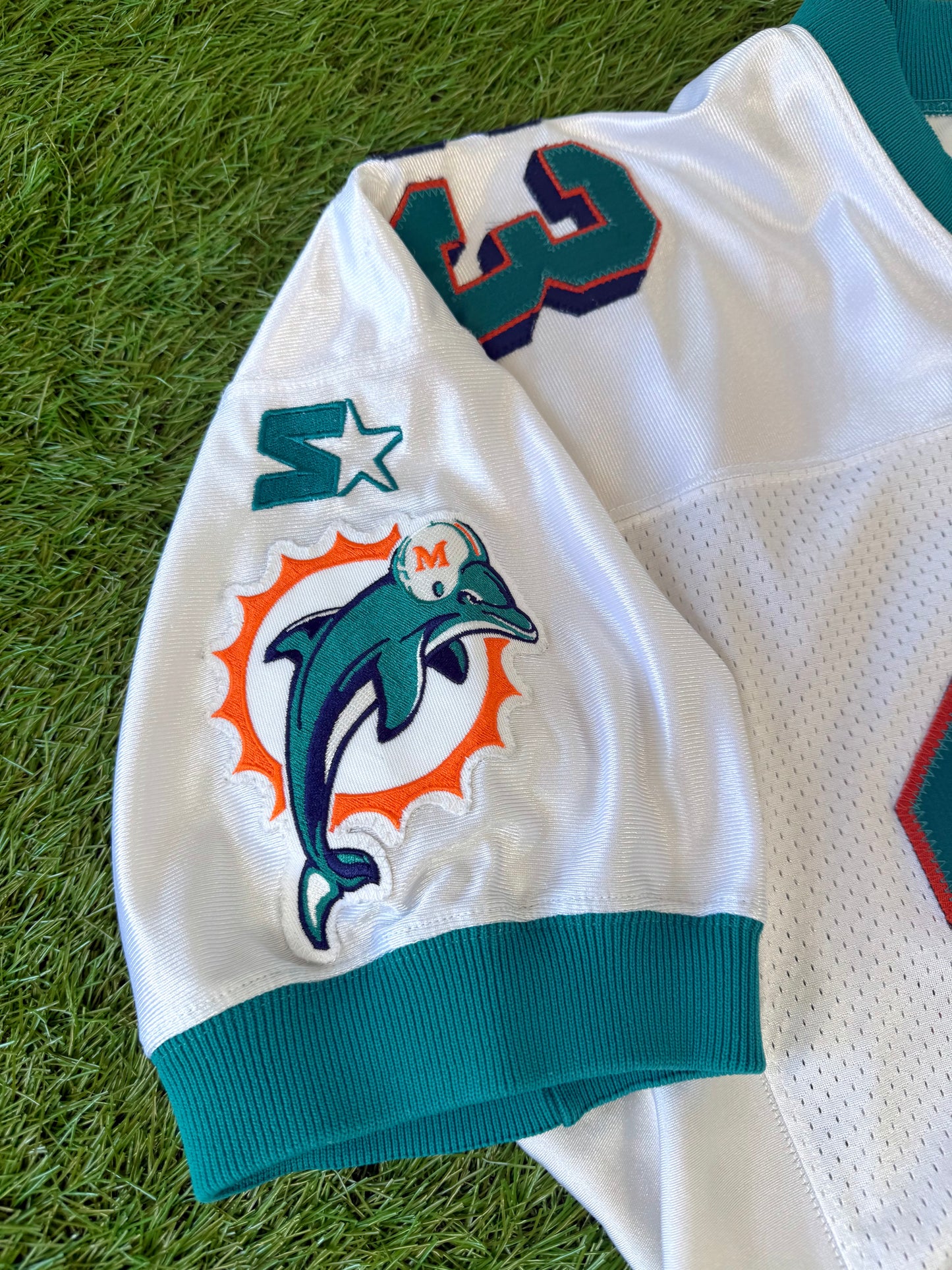 Miami Dolphins Karim Abdul-Jabbar 1997-1998 NFL Football Jersey (52/XL)