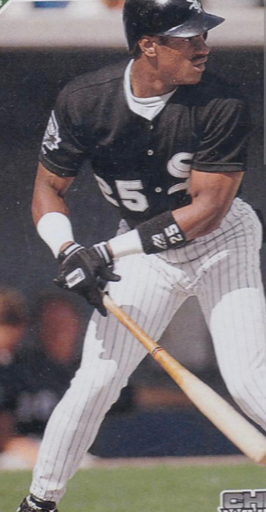 Chicago White Sox 1991 Sammy Sosa Black Alternate MLB Baseball Jersey (40/Medium)