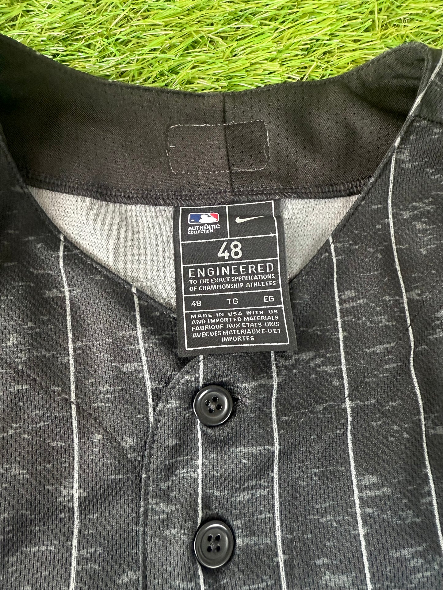 Chicago White Sox Luis Robert Jr. City Connect MLB Baseball Jersey (48/XL)
