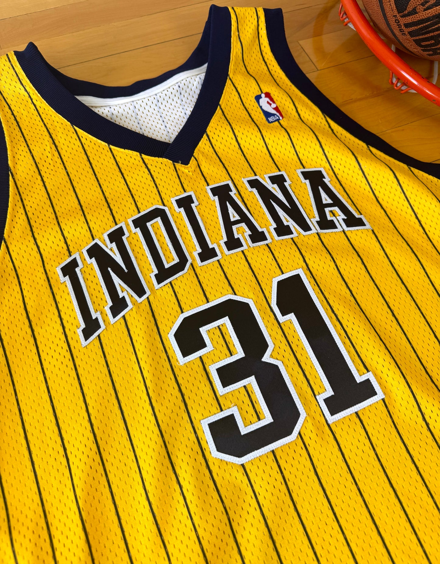 Indiana Pacers Reggie Miller 2004-2005 Alternate NBA Basketball Jersey (54/XXL)