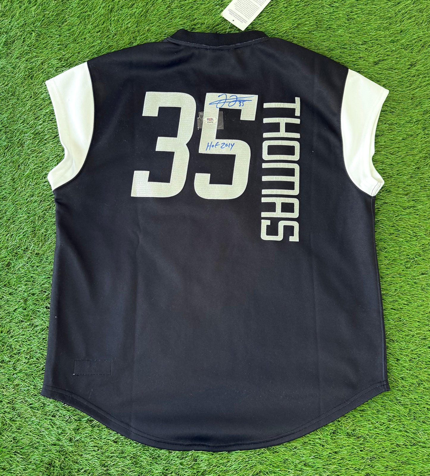 Chicago White Sox Frank Thomas Autographed 1999 TATC MLB Baseball Jersey (44/Large)