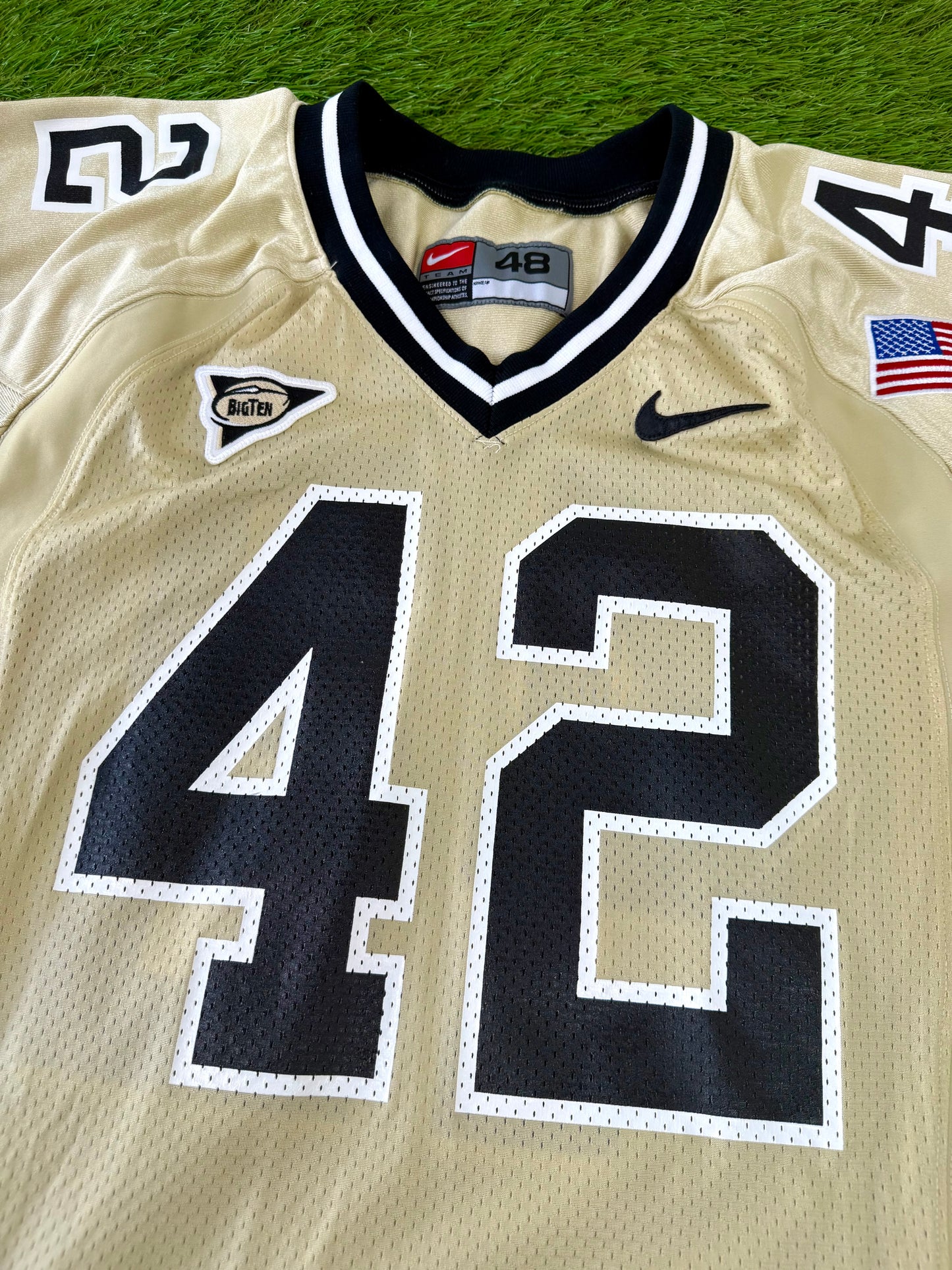 Purdue University Boilermakers Patrick Schaub 2003 Game Issued College Football Jersey (48/XL)