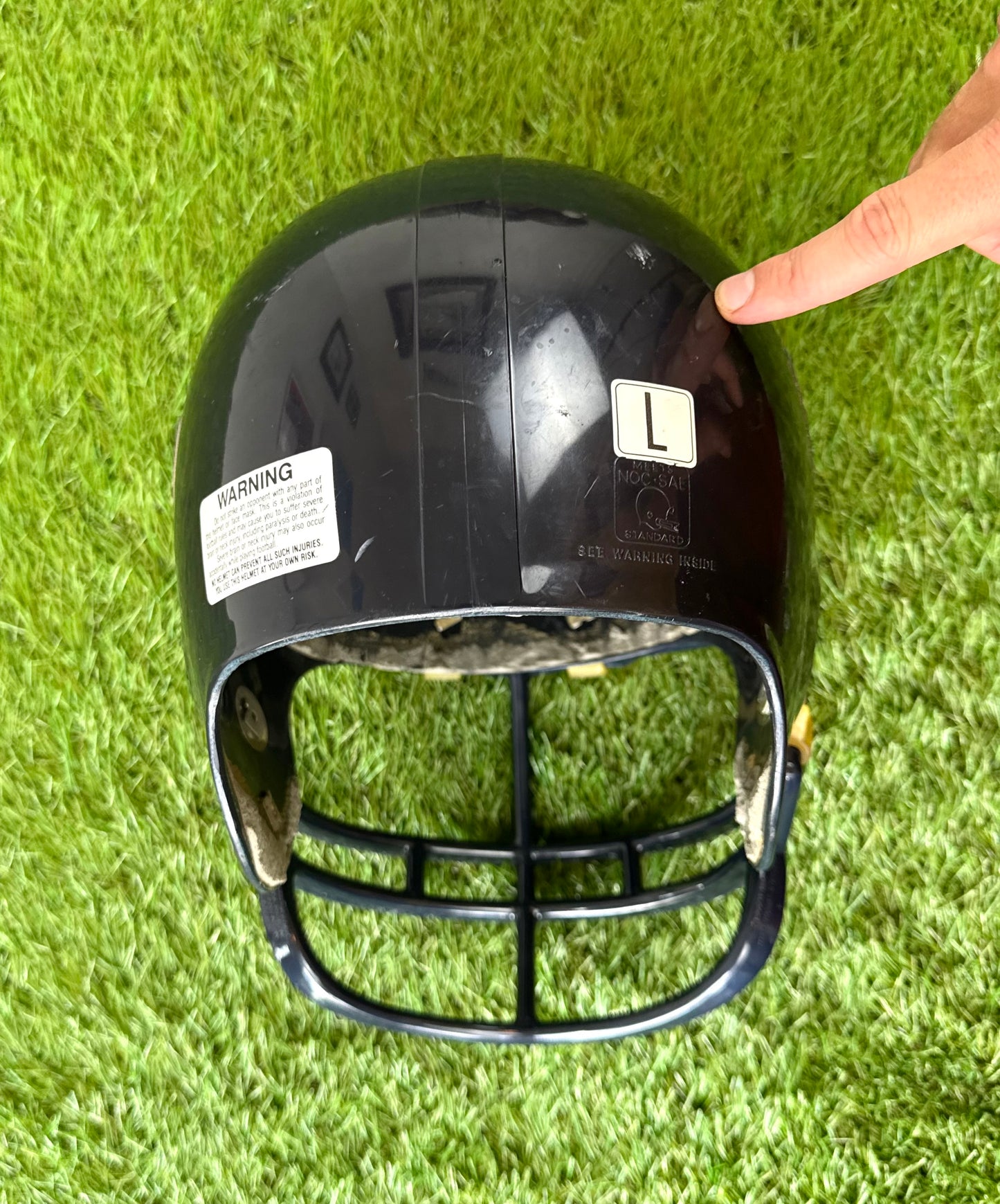 Chicago Bears Vintage 1980s Full Sized NFL Football Helmet