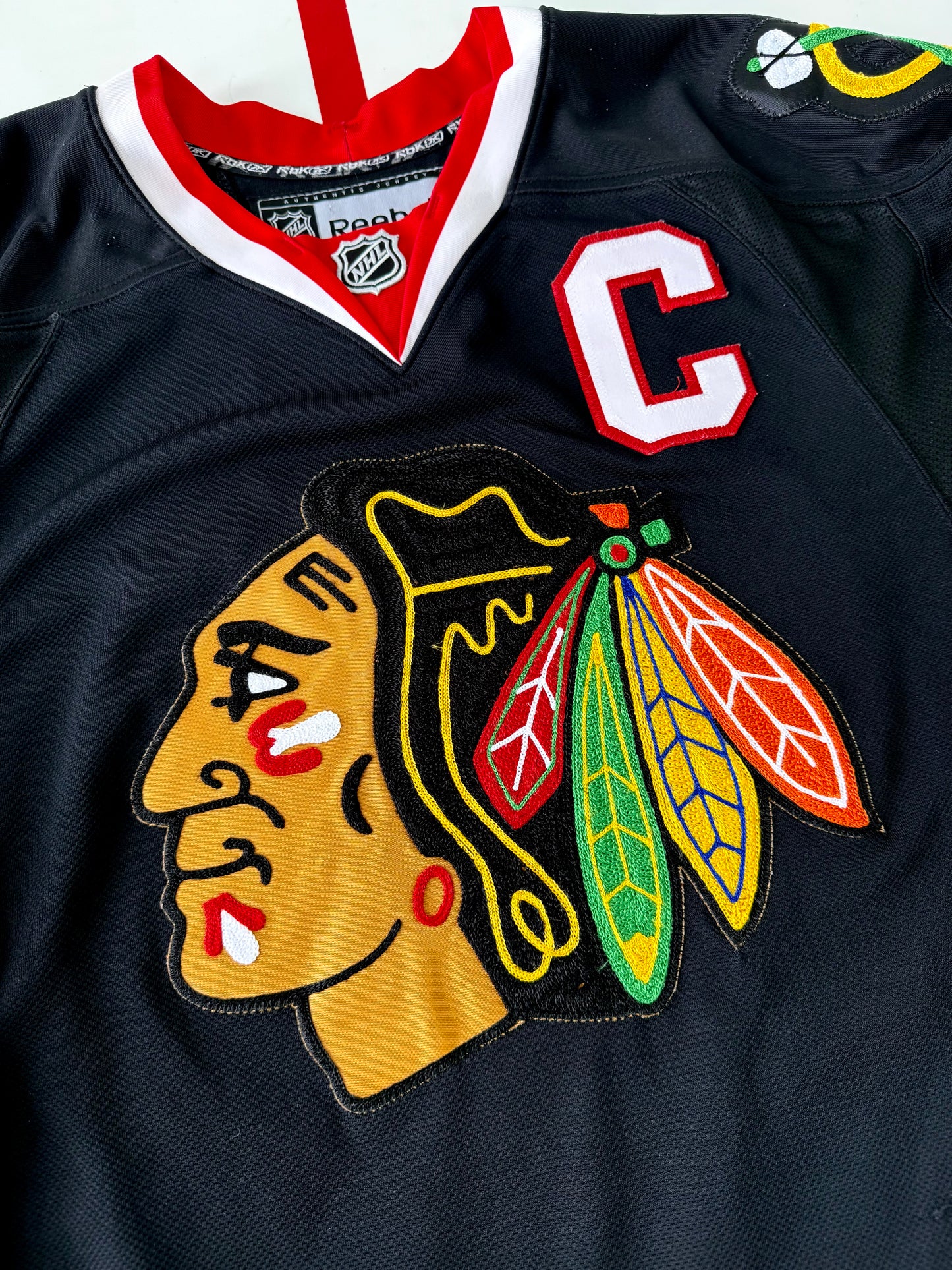 Chicago Blackhawks Jonathan Toews 2008-2009 Alternate NHL Hockey Jersey (56/XXL)