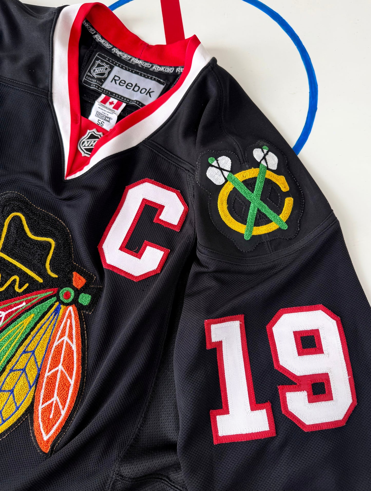 Chicago Blackhawks Jonathan Toews 2008-2009 Alternate NHL Hockey Jersey (56/XXL)