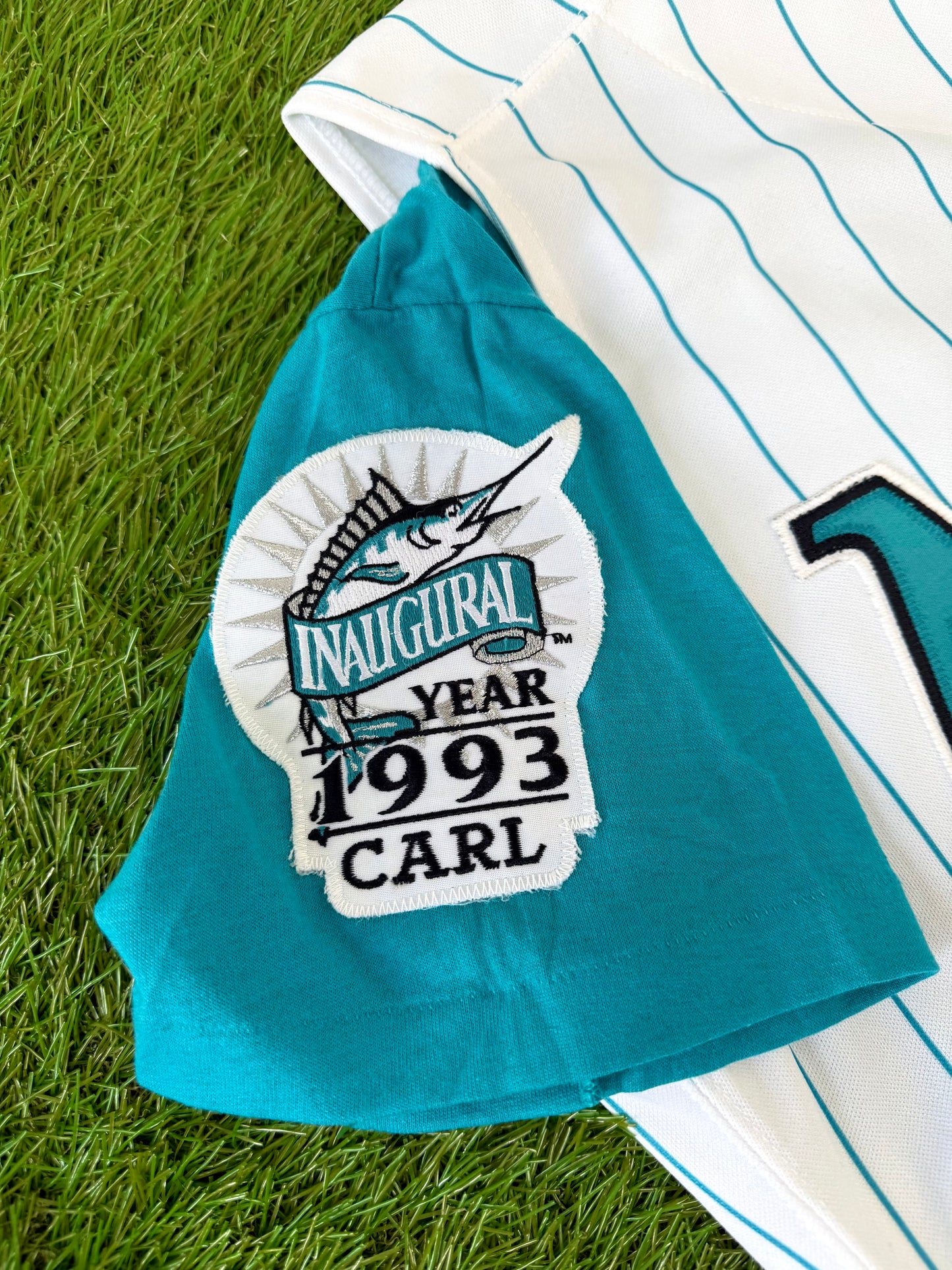 Florida Marlins Gary Sheffield 1993 MLB Baseball Vest Jersey and Undershirt (44/Large)