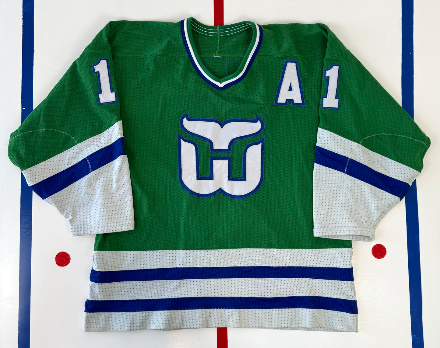Hartford Whalers Kevin Dineen 1990-1991 NHL Hockey Jersey (48/Large)