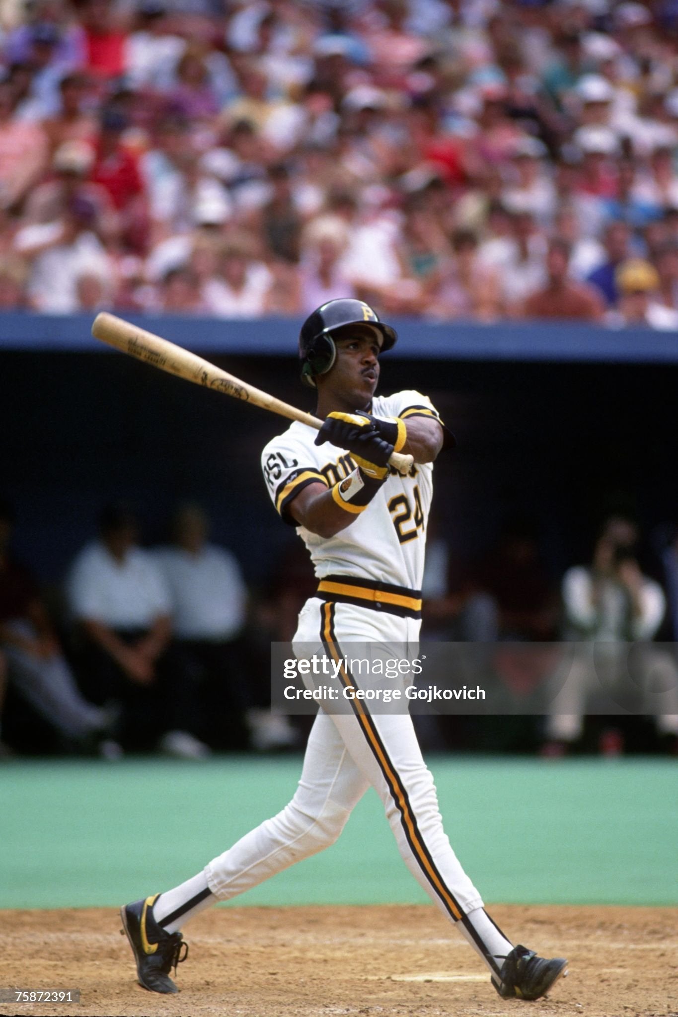 Pittsburgh Pirates Barry Bonds 1988 MLB Baseball Jersey (36/Small)