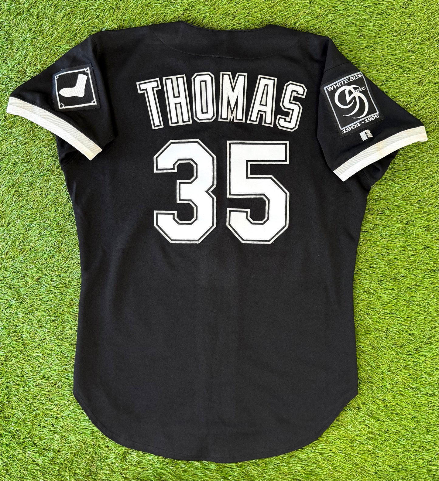 Chicago White Sox Frank Thomas 1995 MLB Baseball Jersey (44/Large)