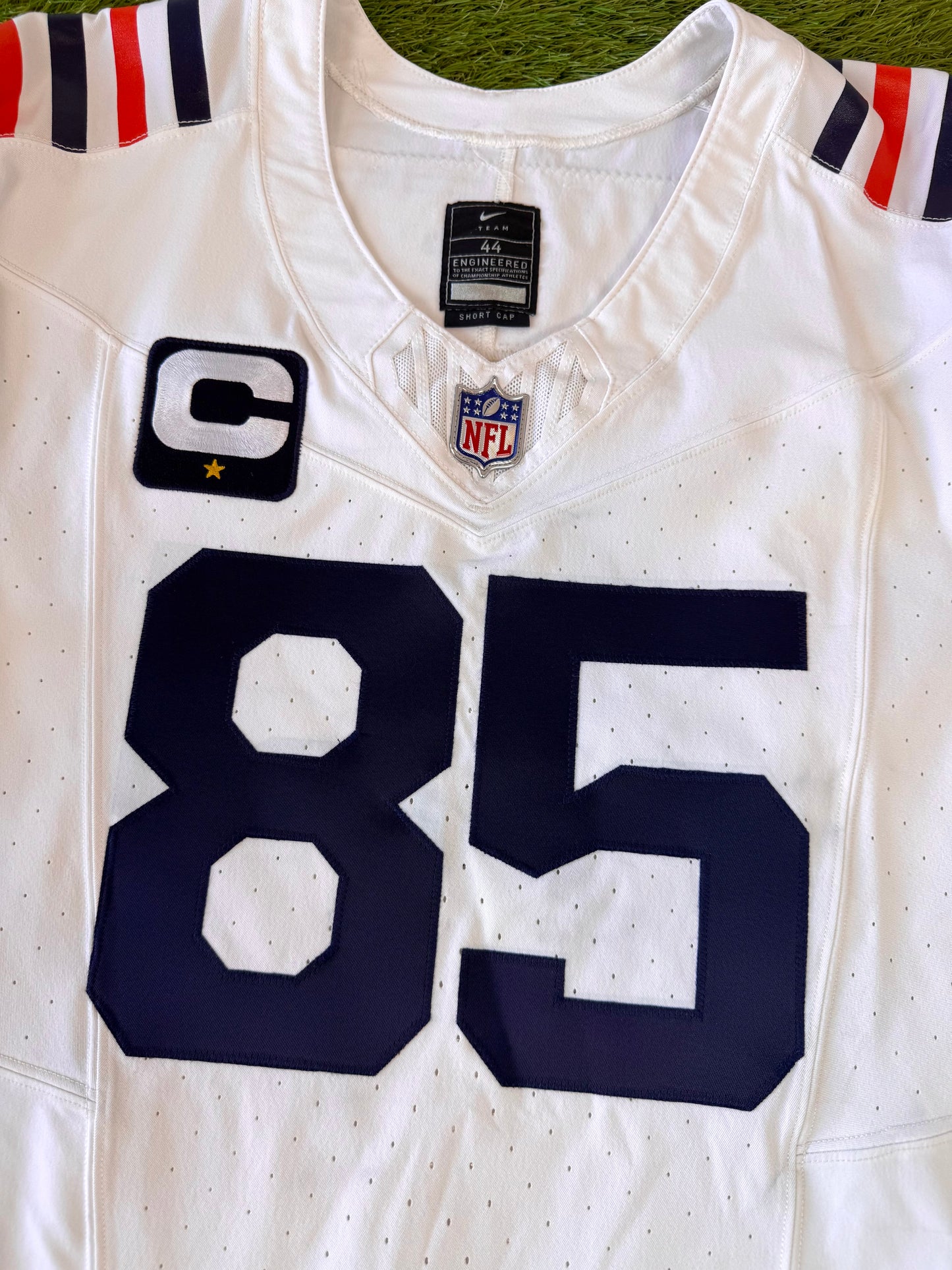 Chicago Bears Cole Kmet 2024 Throwback NFL Football Jersey (44/Large)