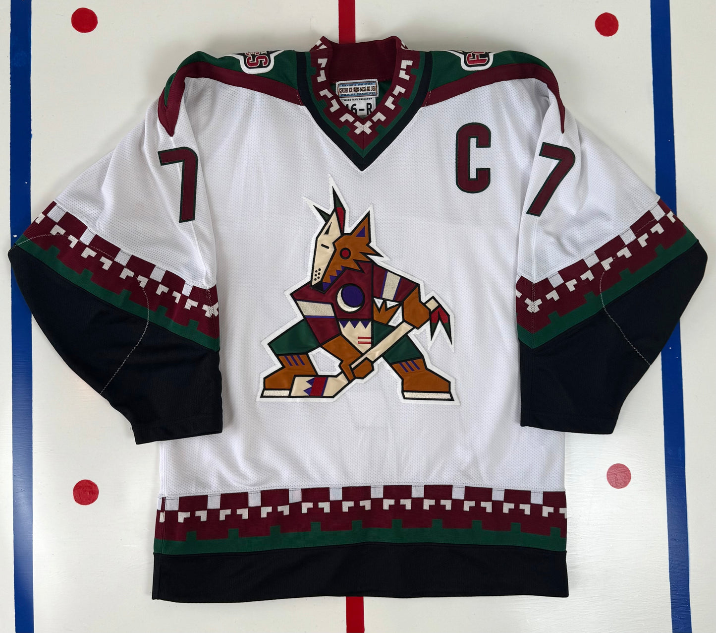 Phoenix Coyotes 1996-1999 Keith Tkachuk Hockey Jersey (46/Medium)