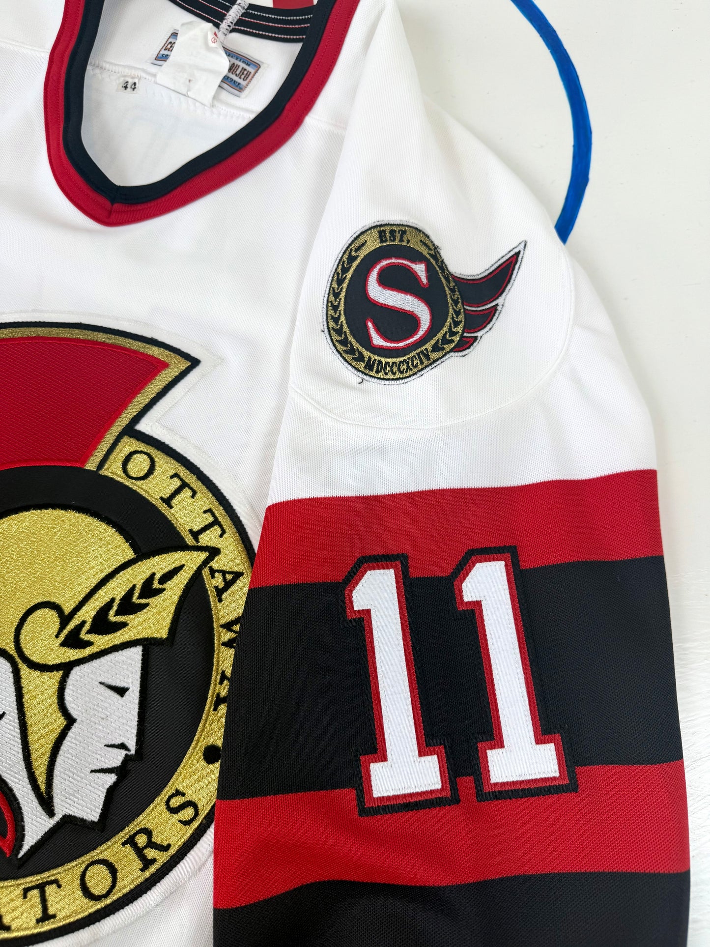Ottawa Senators Daniel Alfredsson 1996-1997 NHL Hockey Jersey (44/Medium)