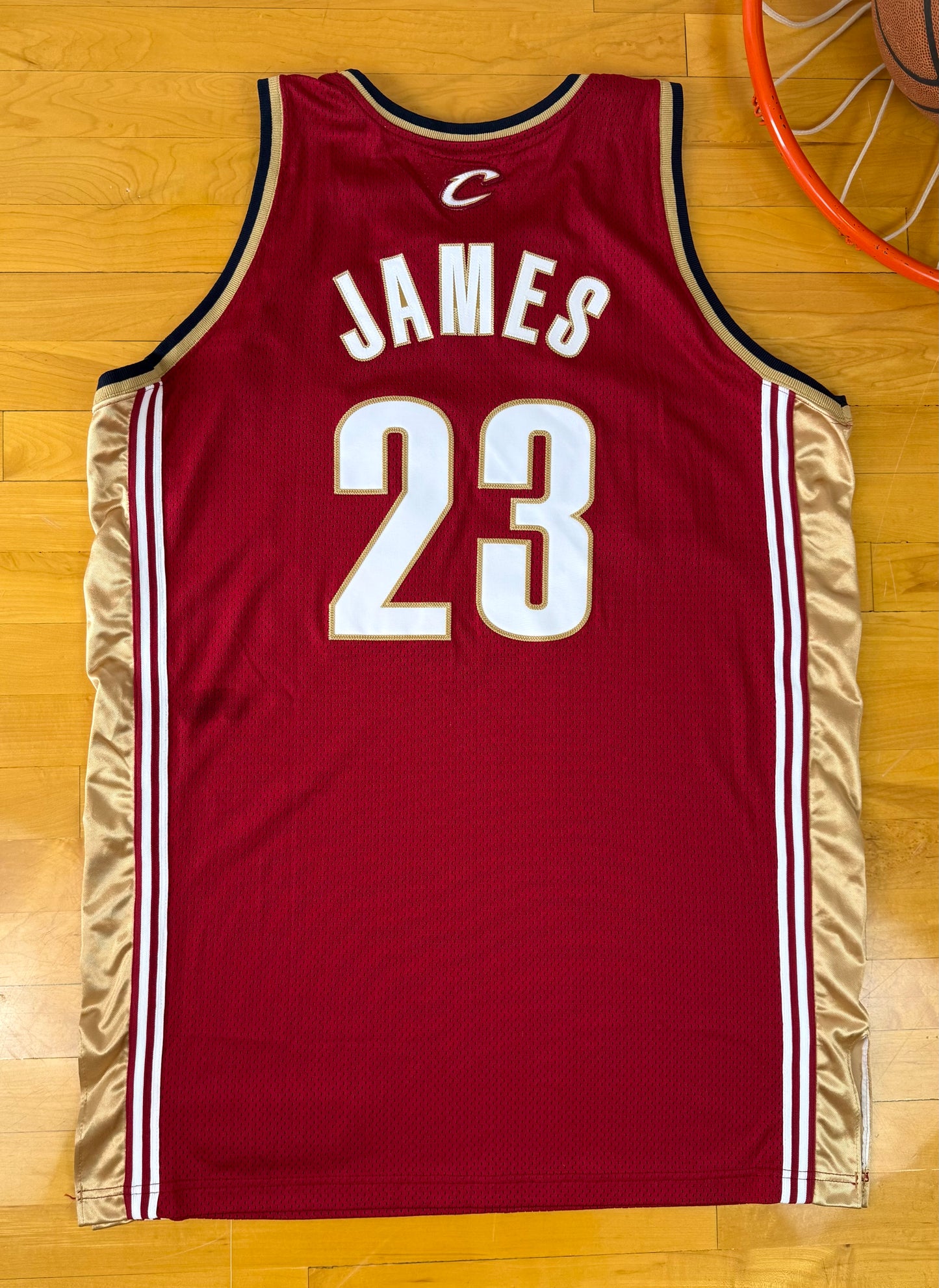 Cleveland Cavaliers LeBron James 2005-2006 Team Issued NBA Basketball Jersey (46/Large)