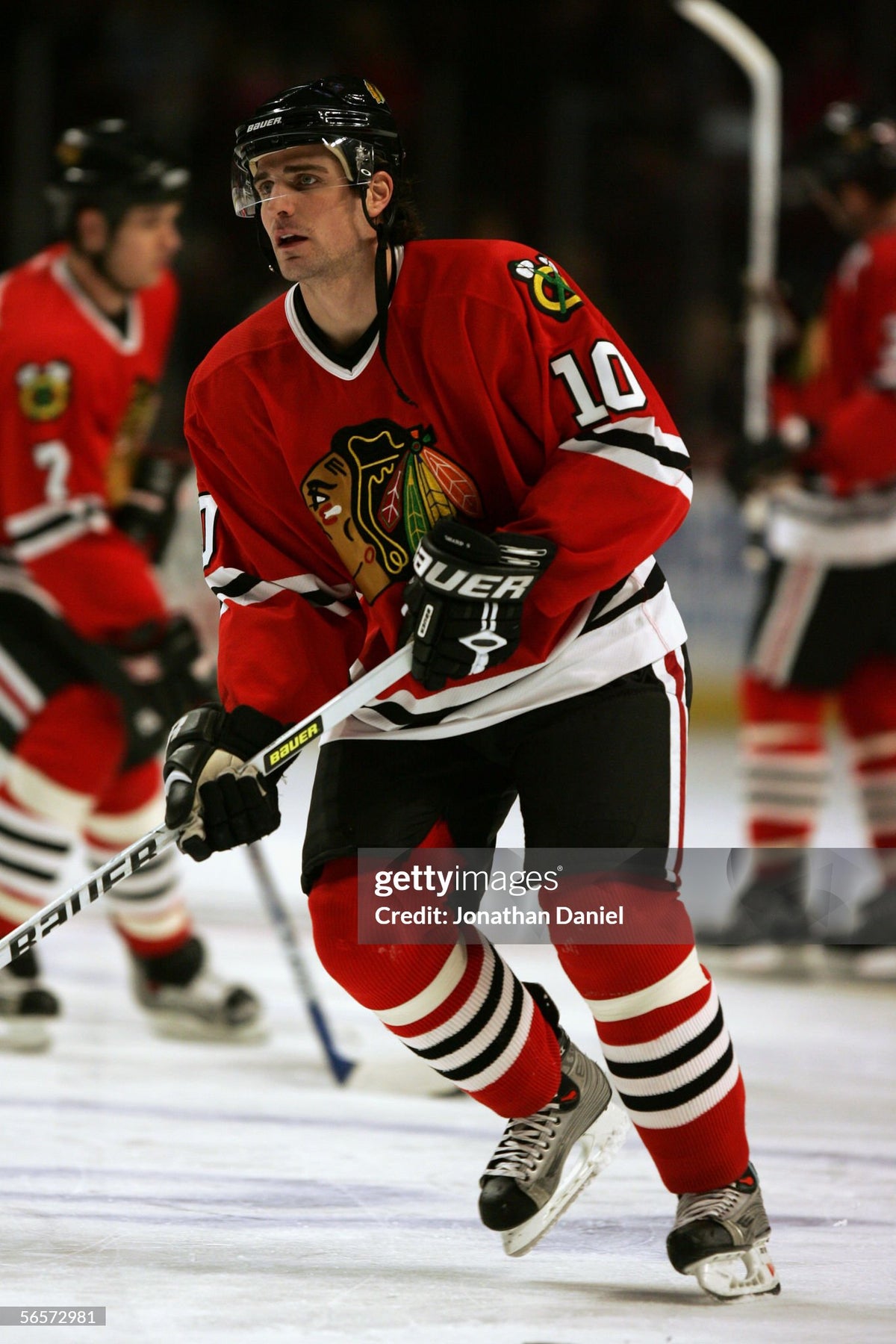 Chicago Blackhawks Patrick Sharp 2005-2007 NHL Hockey Jersey (52/XL)