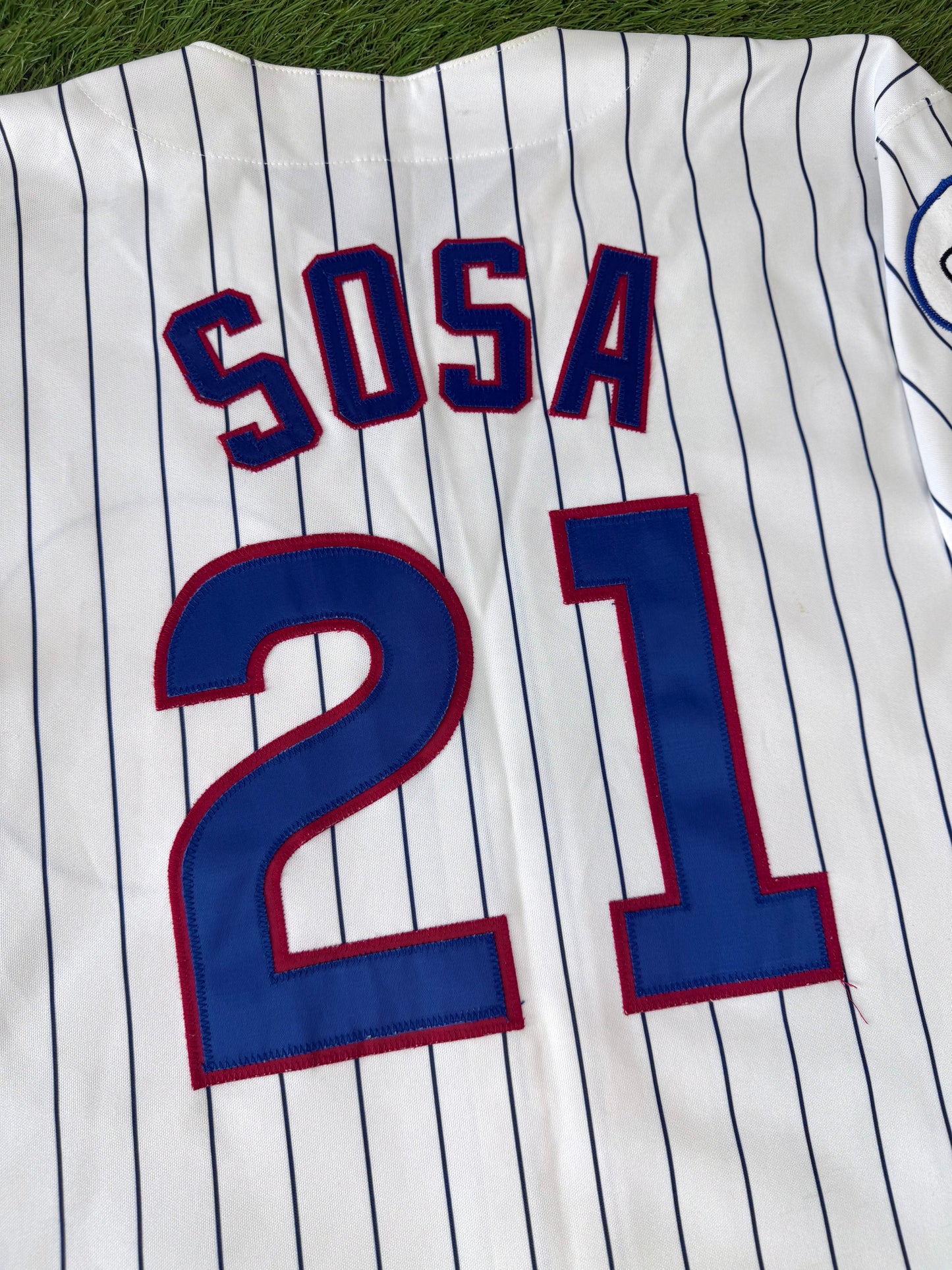 Chicago Cubs Sammy Sosa 1998 MLB Baseball Jersey (48/XL)