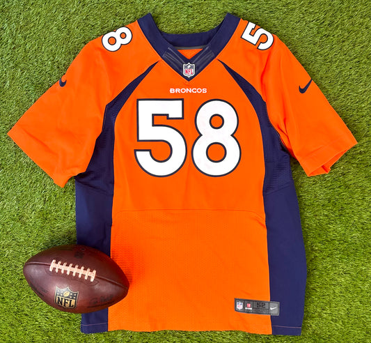 Denver Broncos 2012-2016 Von Miller NFL Football Jersey (52/XXL)