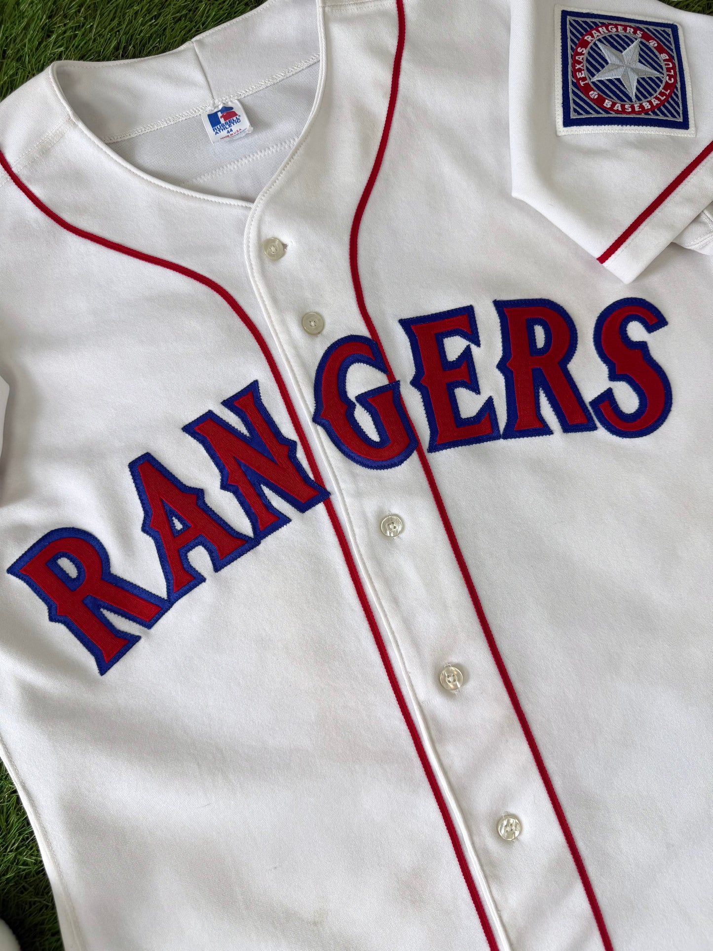 Texas Rangers Ivan Rodriguez 1994-1999 MLB Baseball Jersey (44/Large)