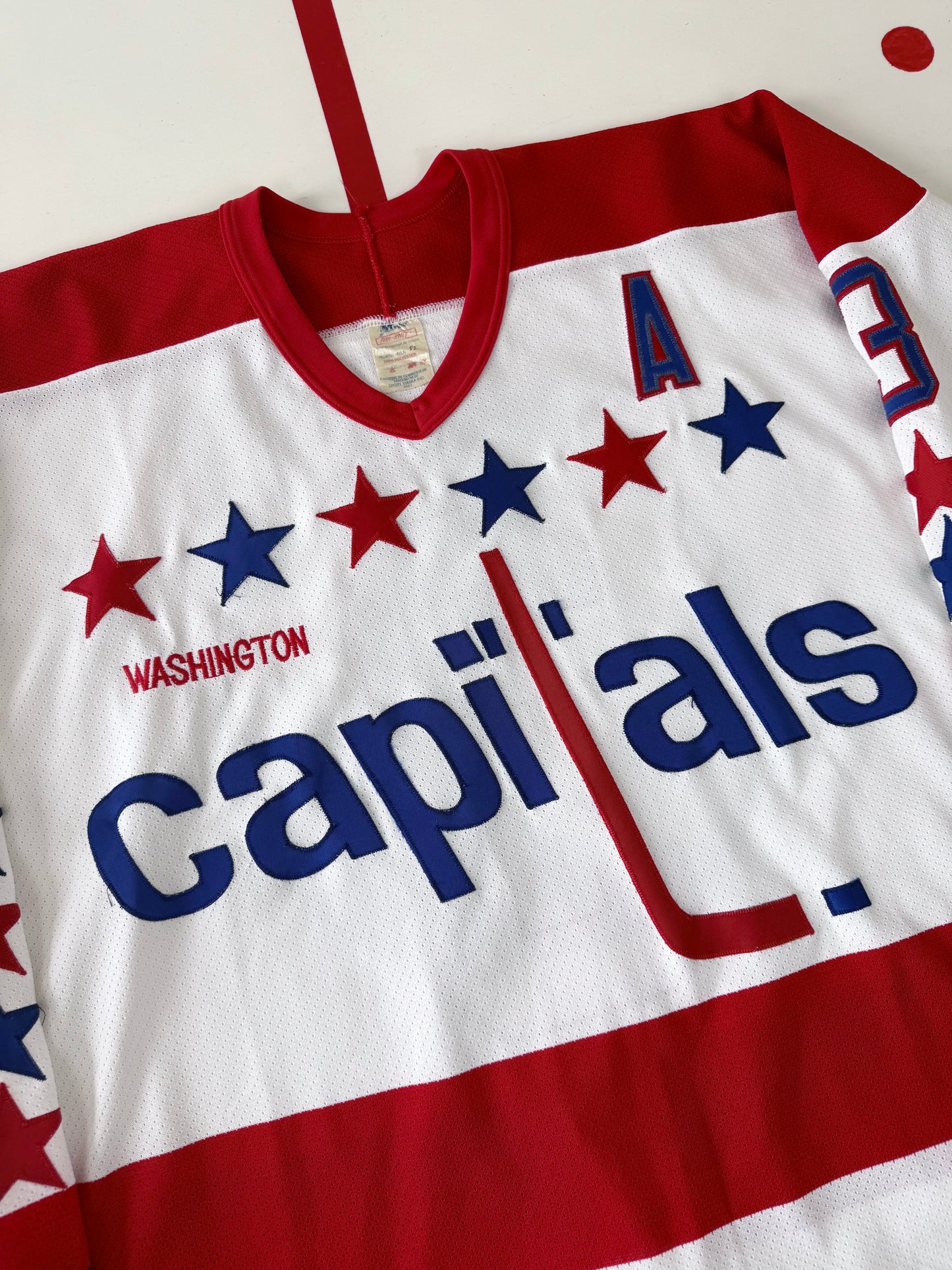 Washington Capitals Scott Stevens 1989-1990 NHL Hockey Jersey (52/XL)