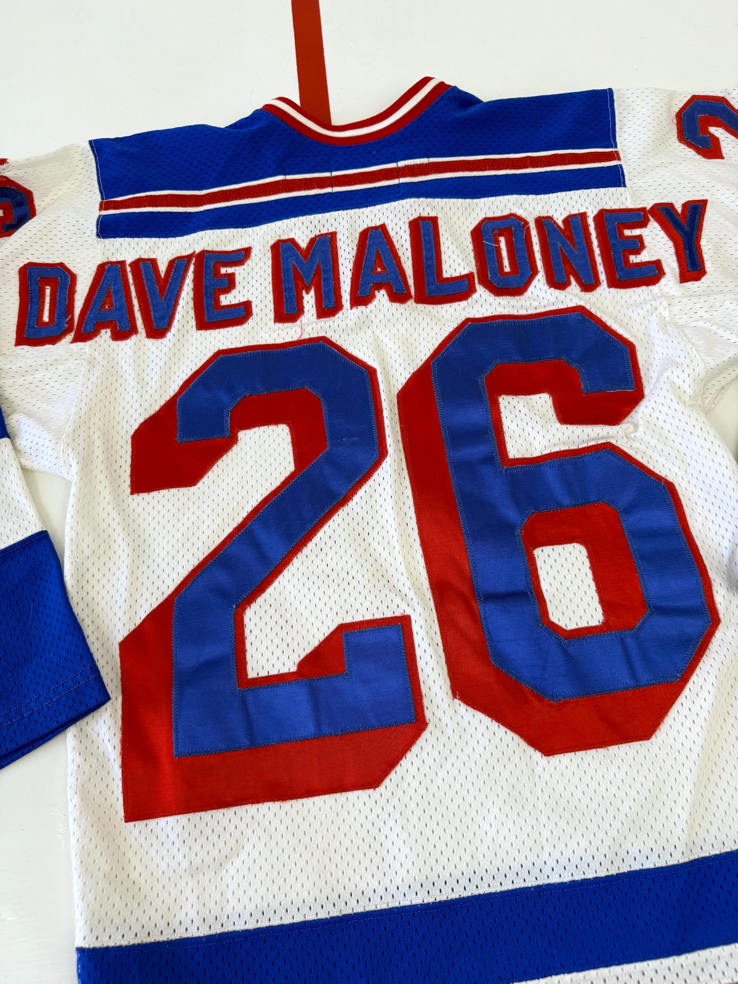New York Rangers 1980-1984 Dave Maloney NHL Hockey Jersey (36/Small)