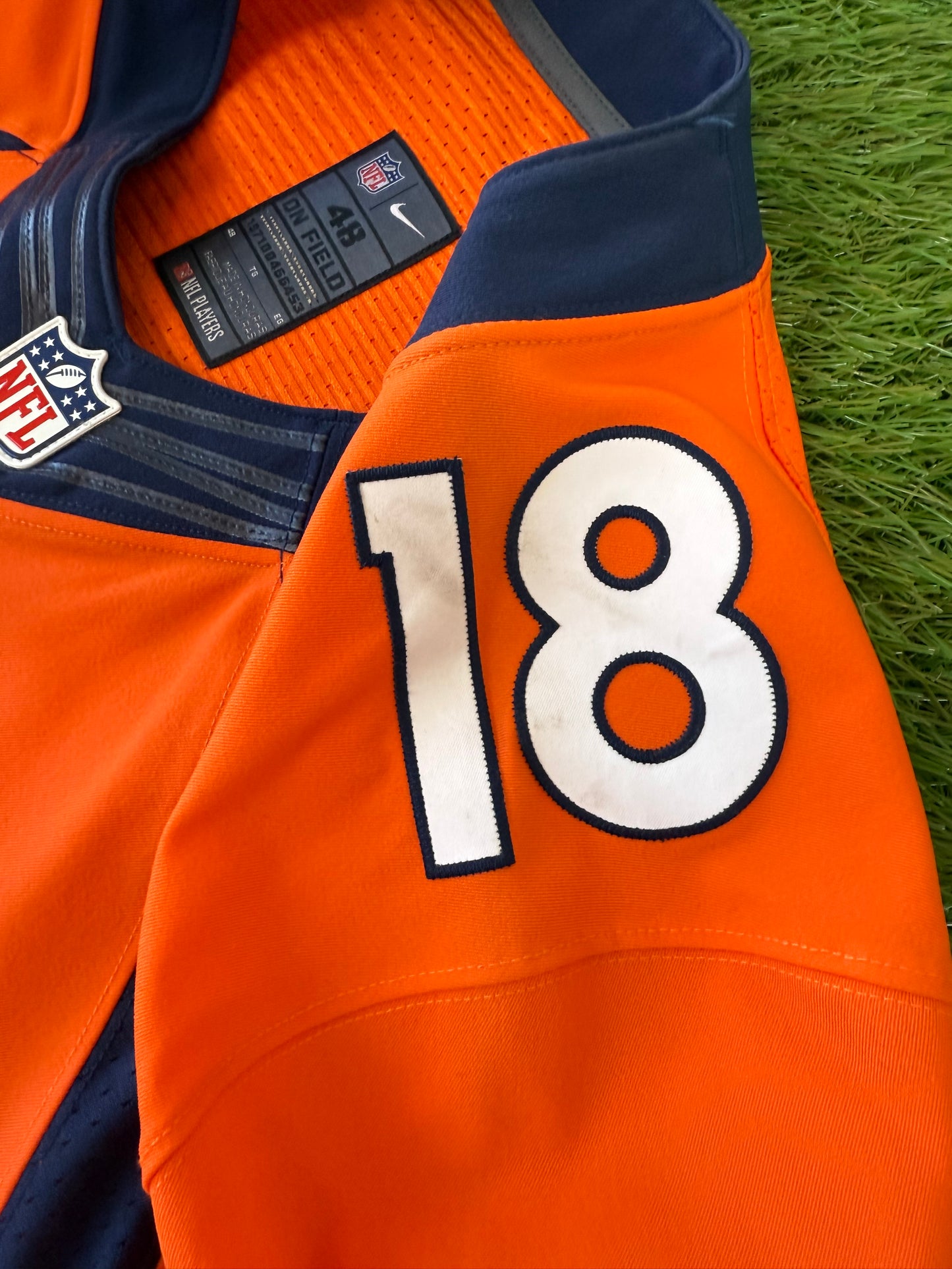 Denver Broncos Peyton Manning 2015 NFL Football Jersey (48/XL)