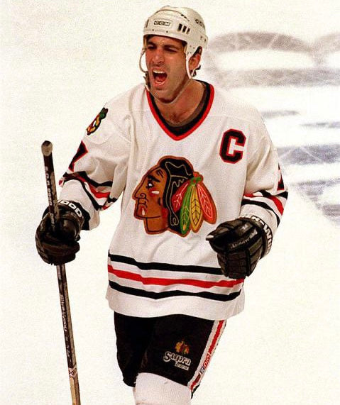 Chicago Blackhawks Chris Chelios 1996-1999 NHL Hockey Jersey (48/Medium)