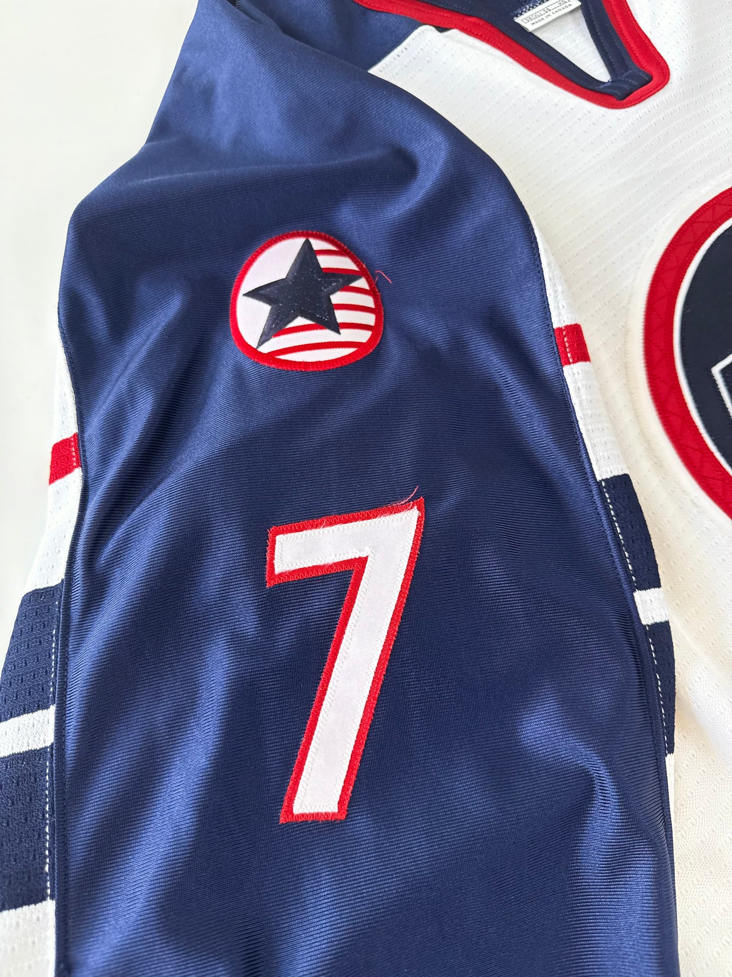 Team USA Chris Chelios 1998 Nagano Olympics Hockey Jersey (56/XL)