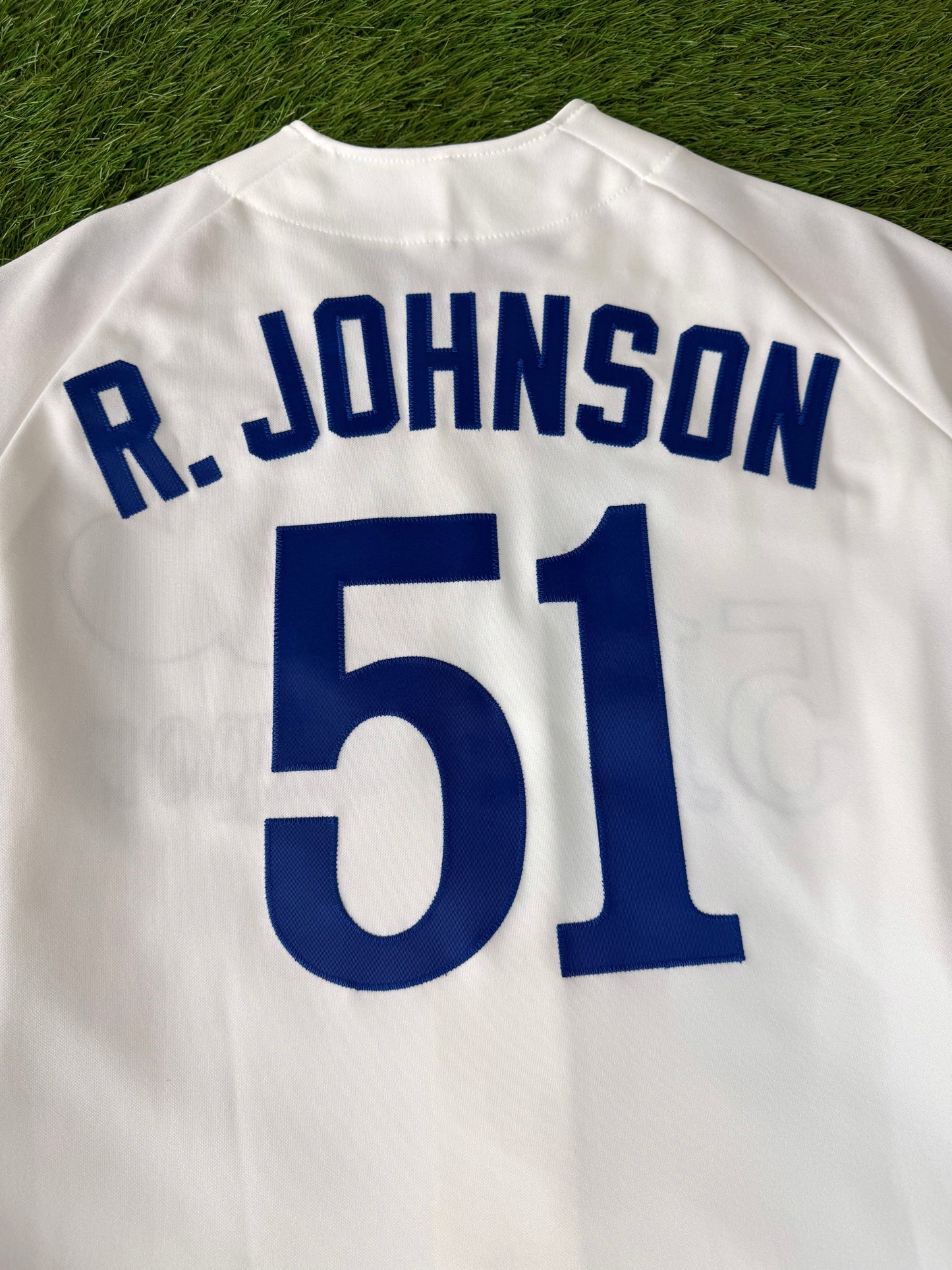 Montreal Expos Randy Johnson 1988-1989 MLB Baseball Jersey (44/Large)