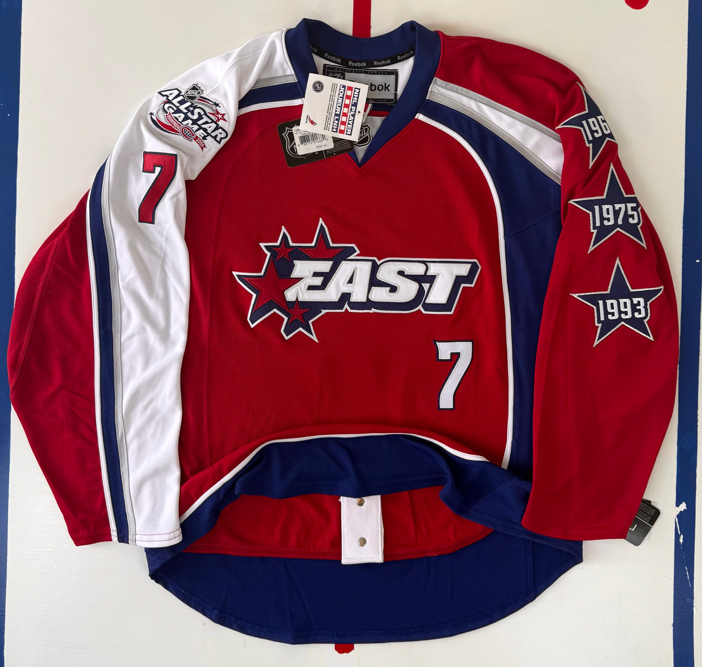 Eastern Conference Jeff Carter Philadelphia Flyers 2009 NHL All-Star Game Hockey Jersey (52/Large)