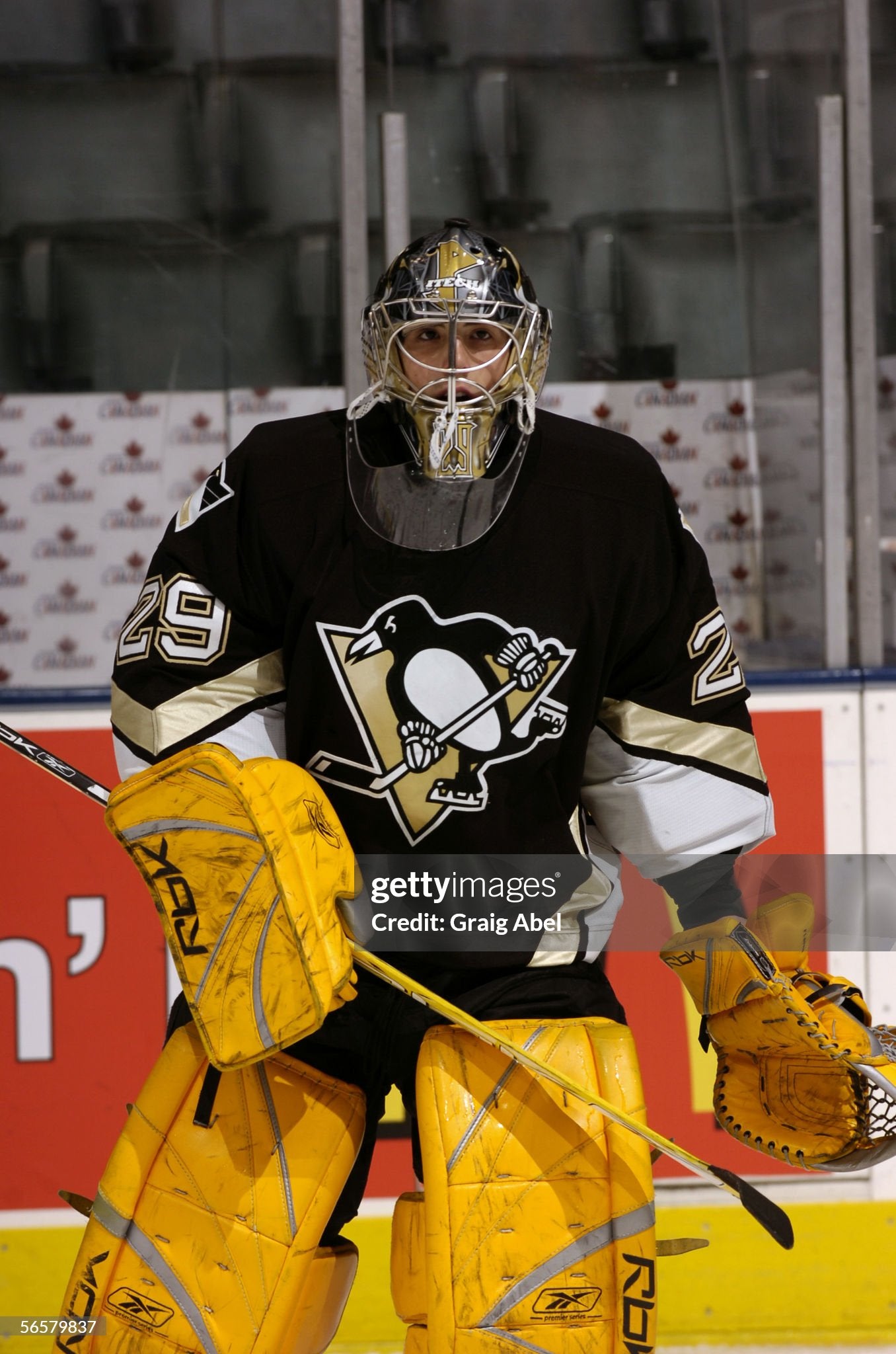 Pittsburgh Penguins Marc-Andre Fleury 2005-2007 NHL Hockey Jersey (48/Large)