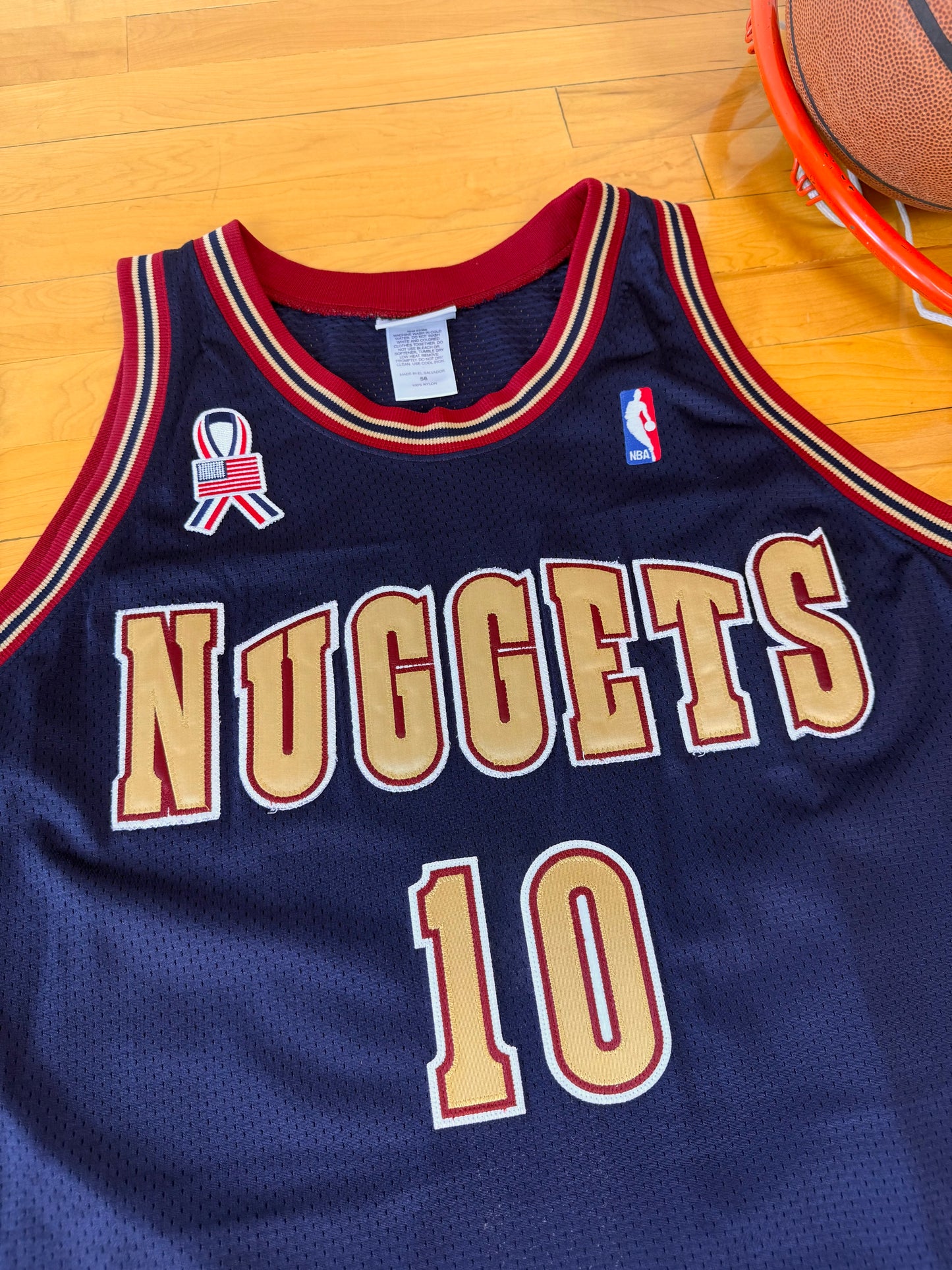 Denver Nuggets Tim Hardaway 2002 NBA Basketball Jersey (56/XXXL)