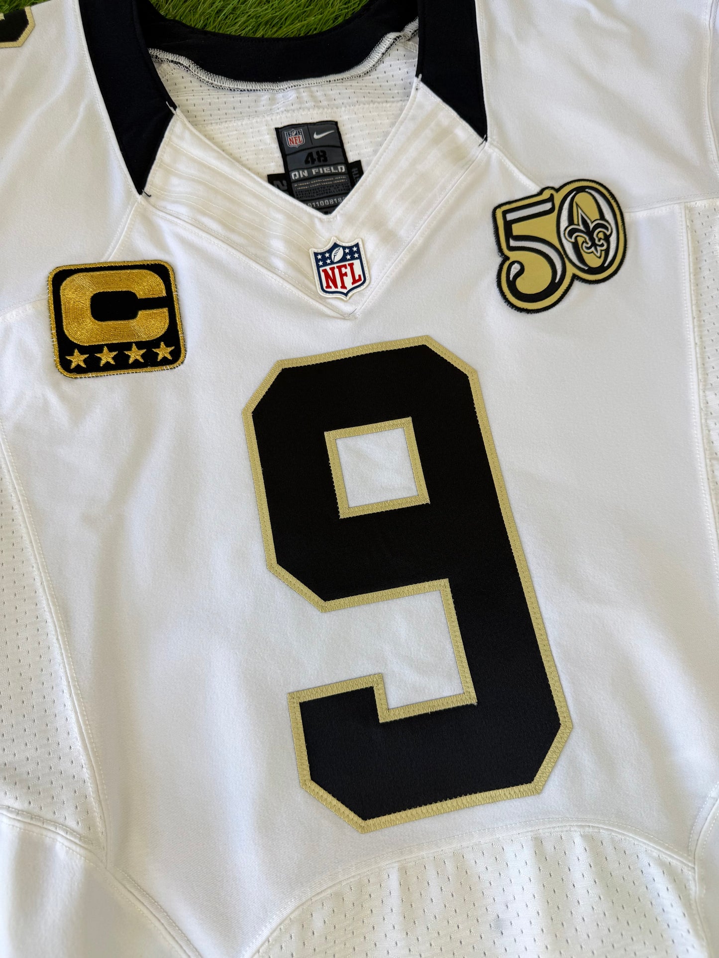 New Orleans Saints Drew Brees 2016 NFL Football Jersey (48/XL)