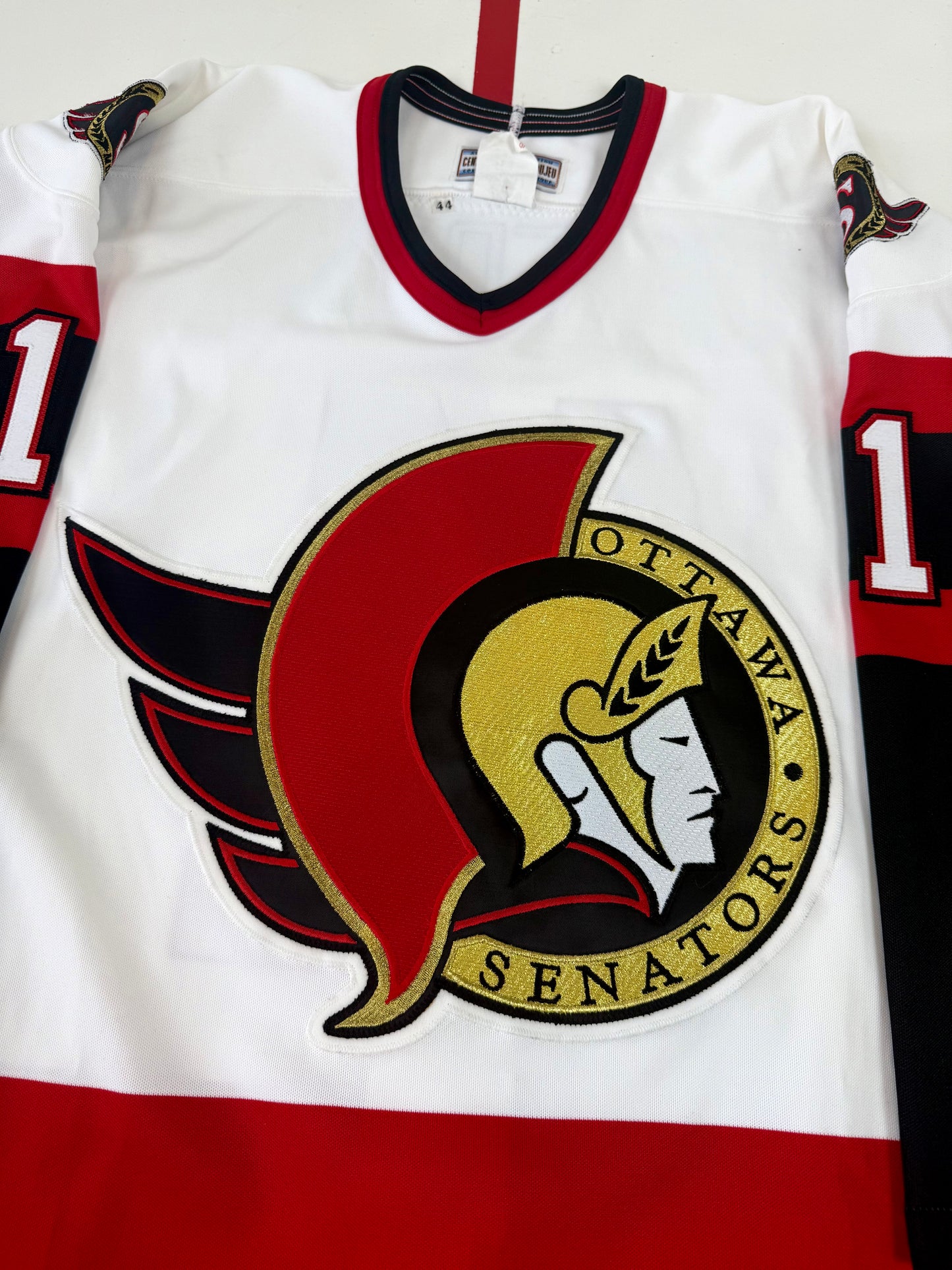 Ottawa Senators Daniel Alfredsson 1996-1997 NHL Hockey Jersey (44/Medium)