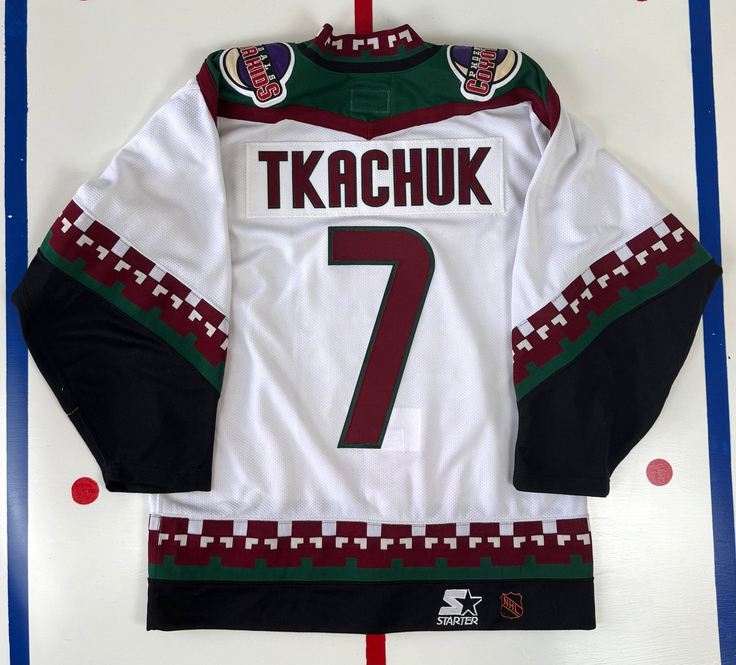 Phoenix Coyotes 1996-1999 Keith Tkachuk Hockey Jersey (46/Medium)