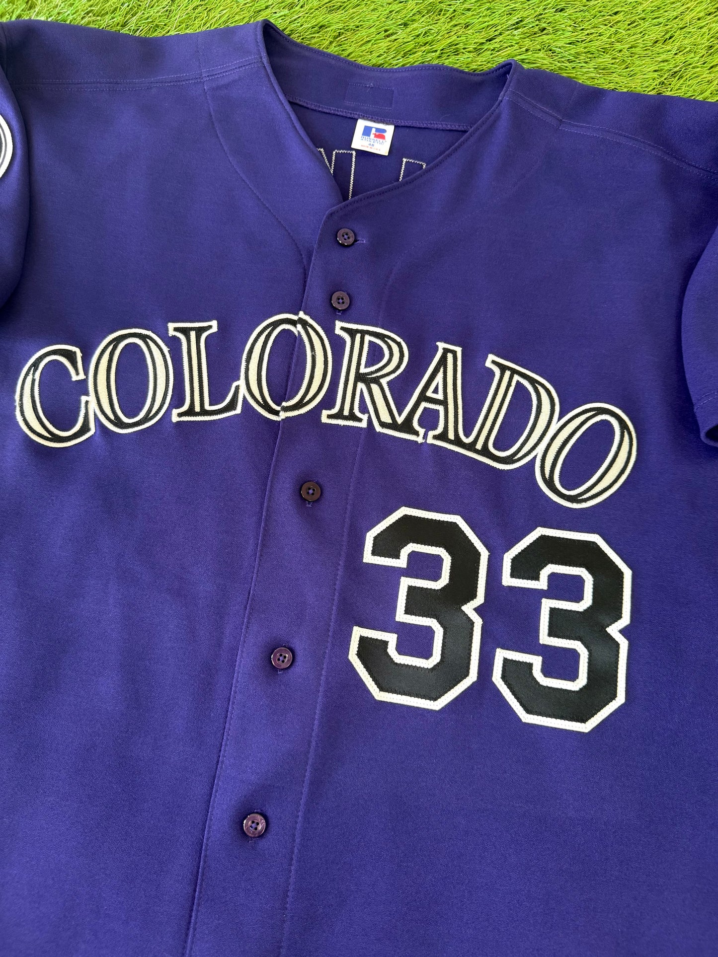 Colorado Rockies Larry Walker 2002 Alternate MLB Baseball Jersey (48/XL)