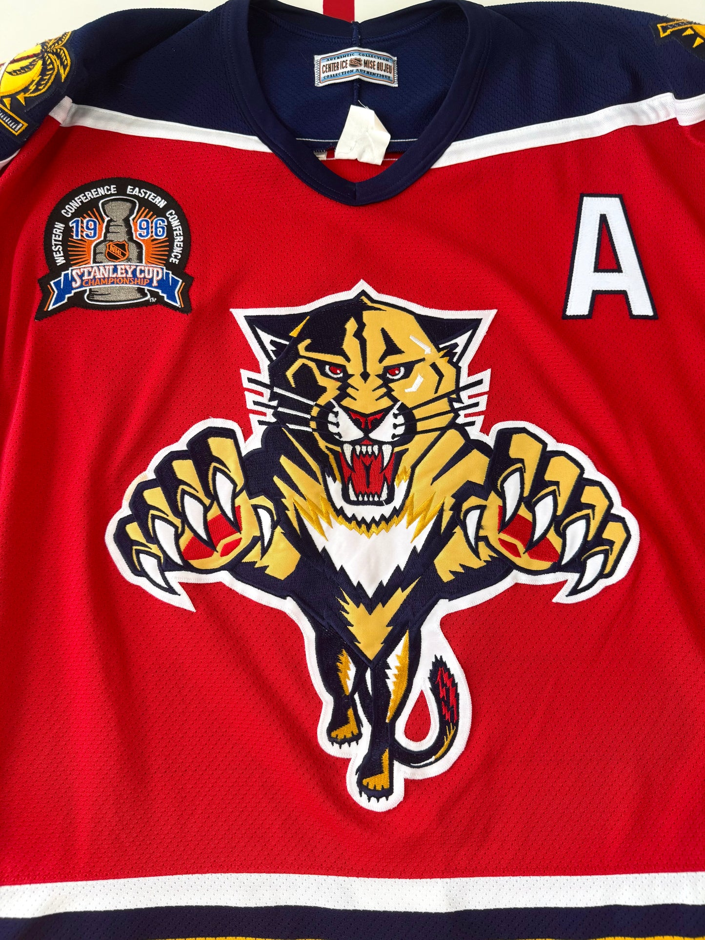 Florida Panthers Scott Mellanby 1996 Stanley Cup Finals NHL Hockey Jersey (54/XXL)